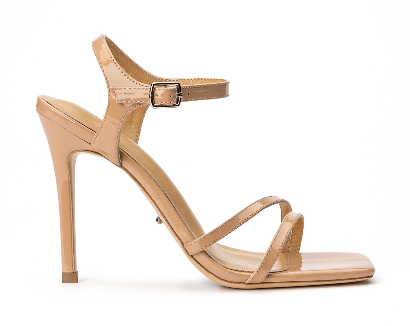 Tony Bianco Leather Florenz 10.5cm Heels in Nude Patent (Natural) | Lyst
