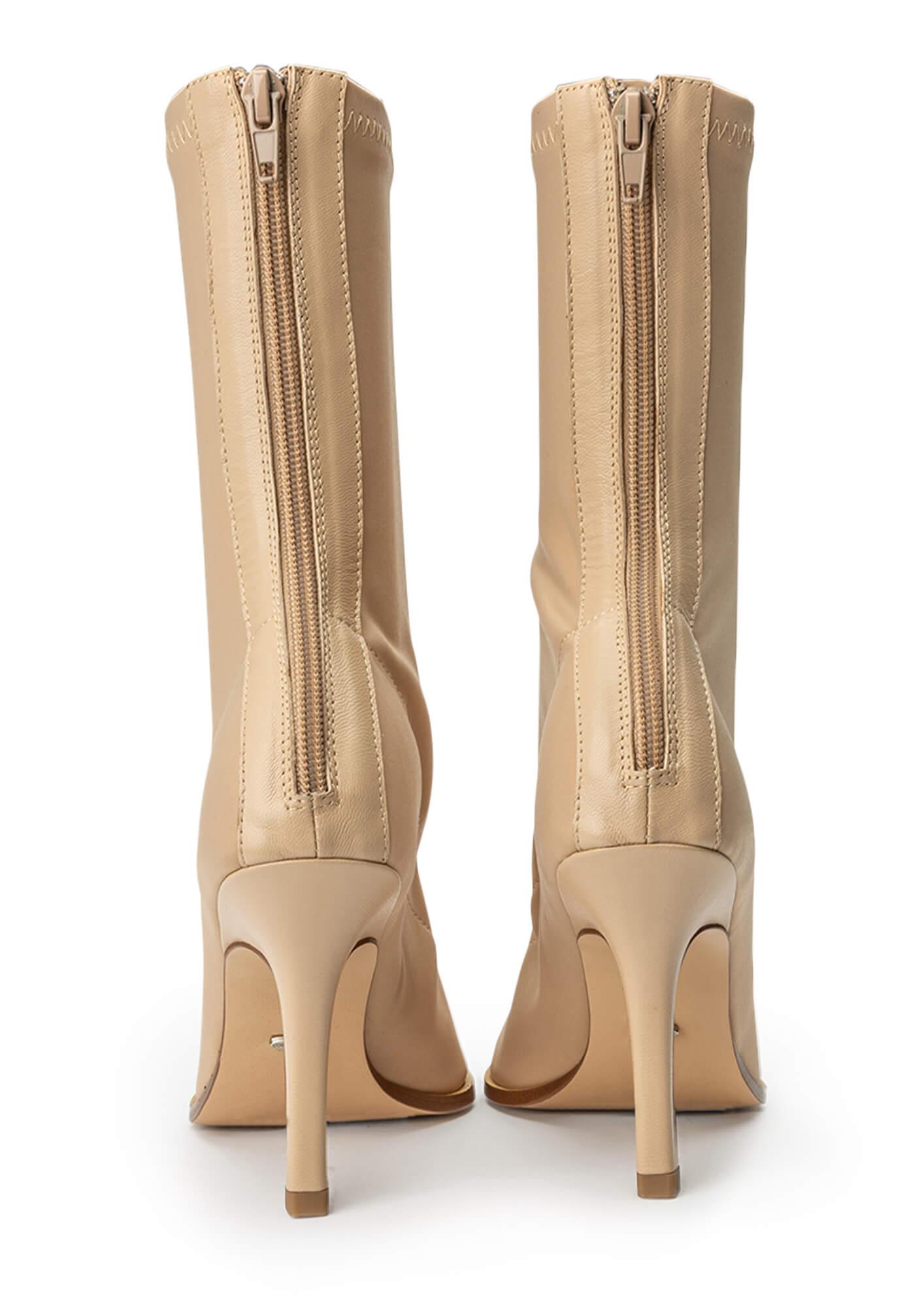 Tony Bianco Synthetic Kit 9.5cm Ankle Boots in Natural | Lyst