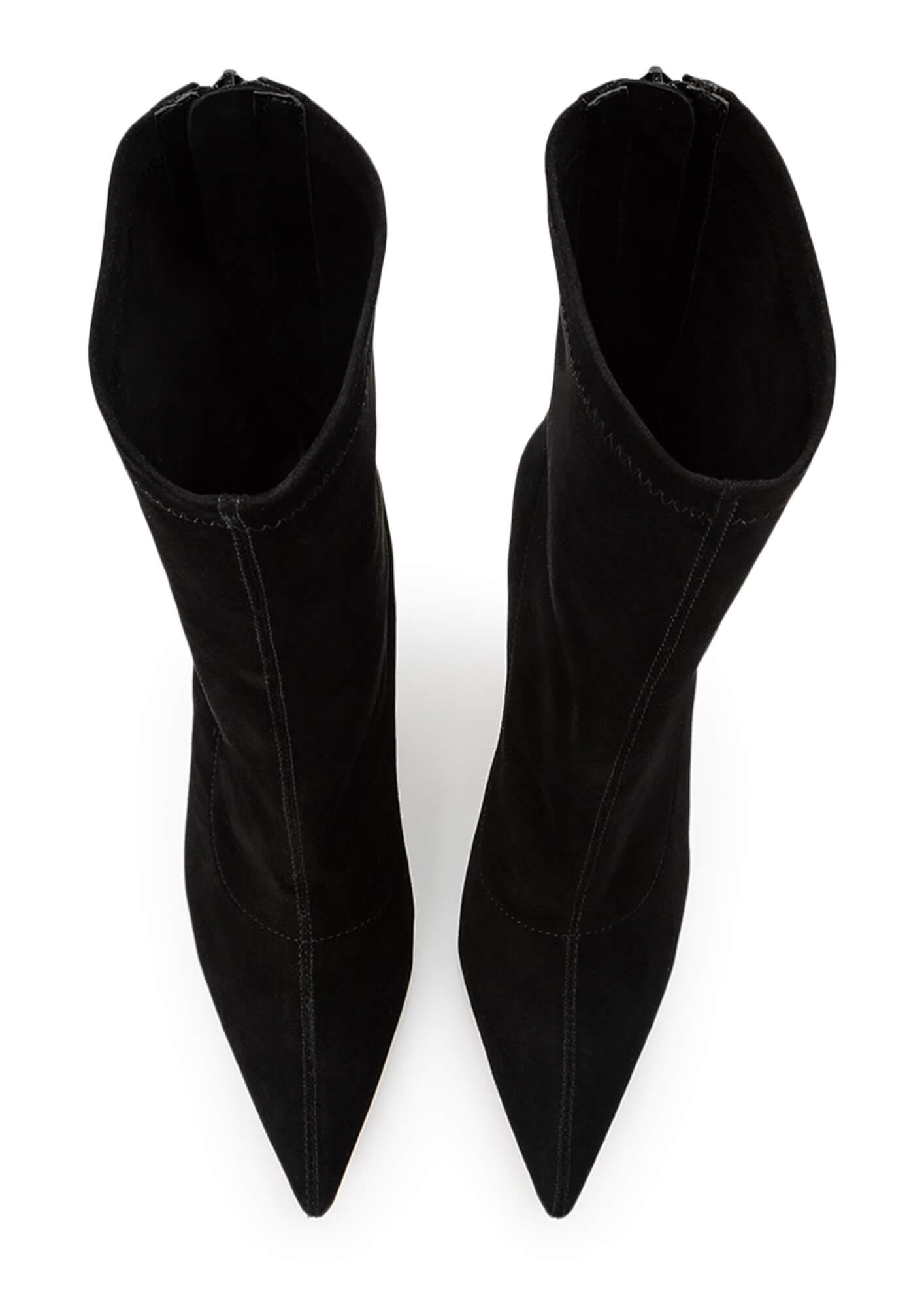 Tony Bianco Suede Kitty 9.5cm Ankle Boots in Black Suede (Black) | Lyst