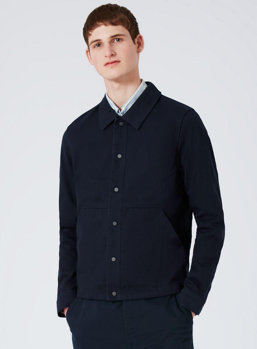 worker jacket navy