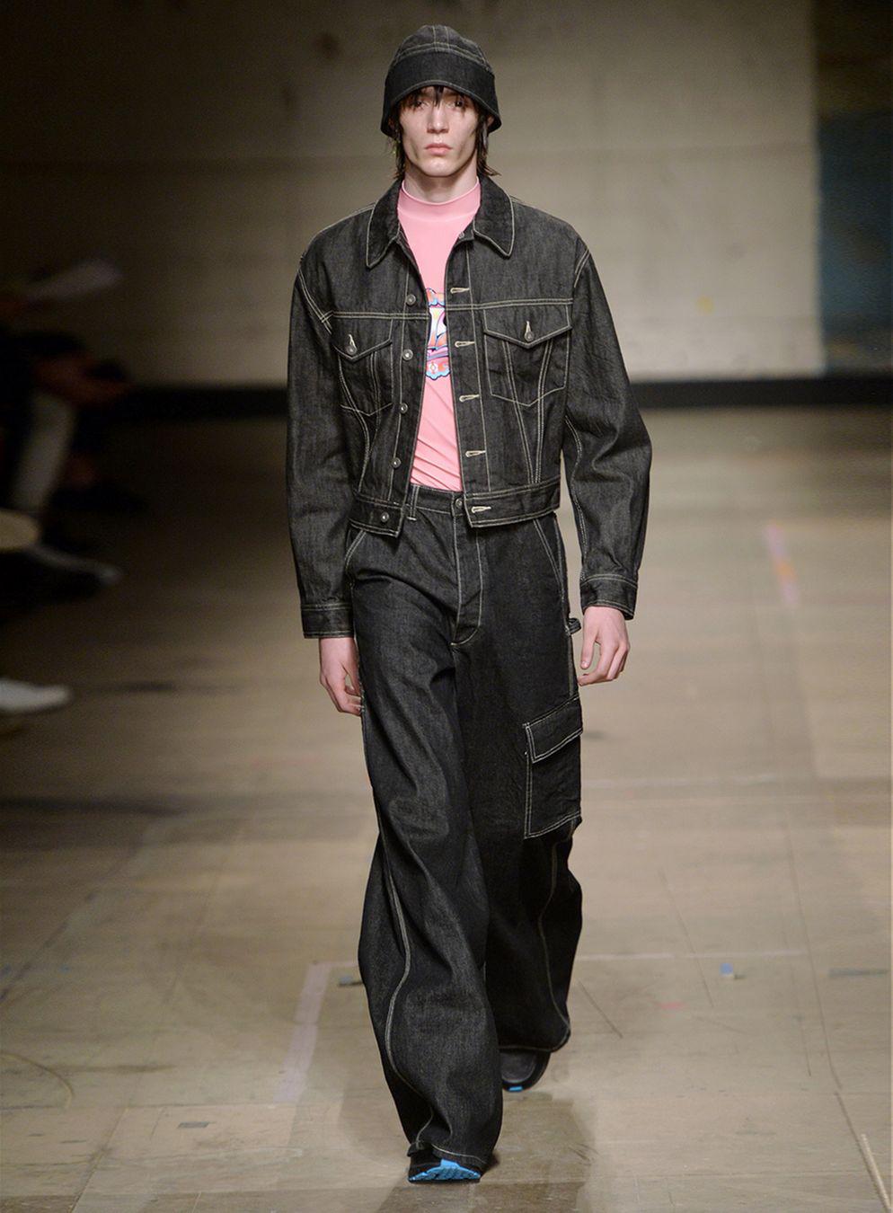 Lyst Topman Design Black Wide Leg Jeans in Black for Men