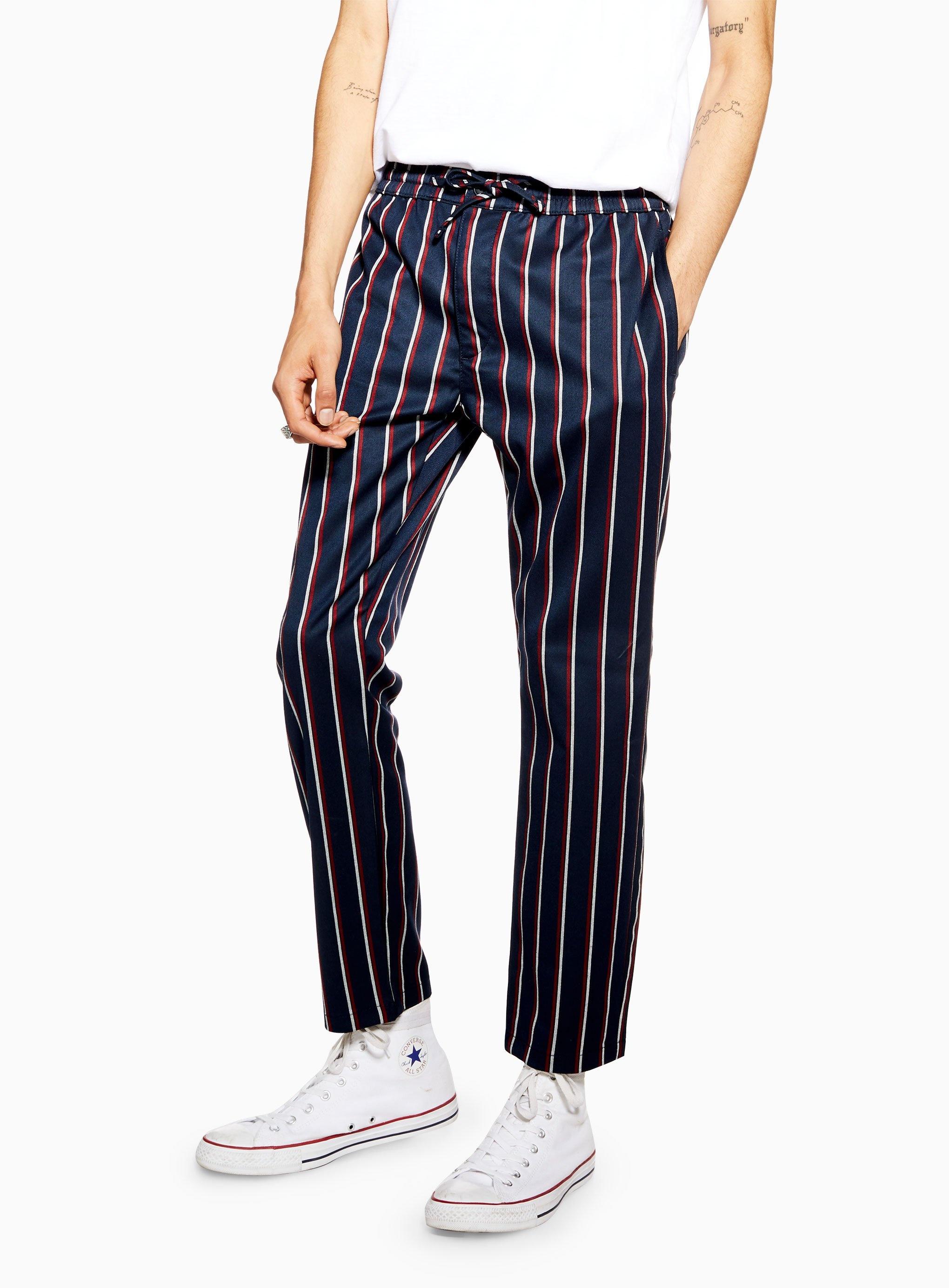topman stretch skinny trousers
