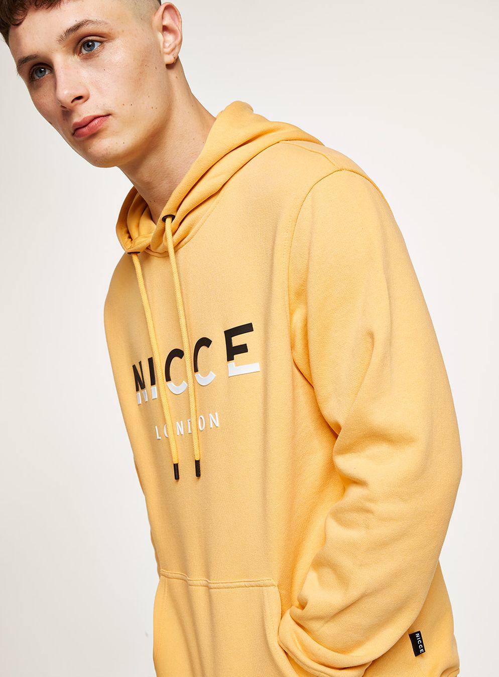 nicce yellow hoodie