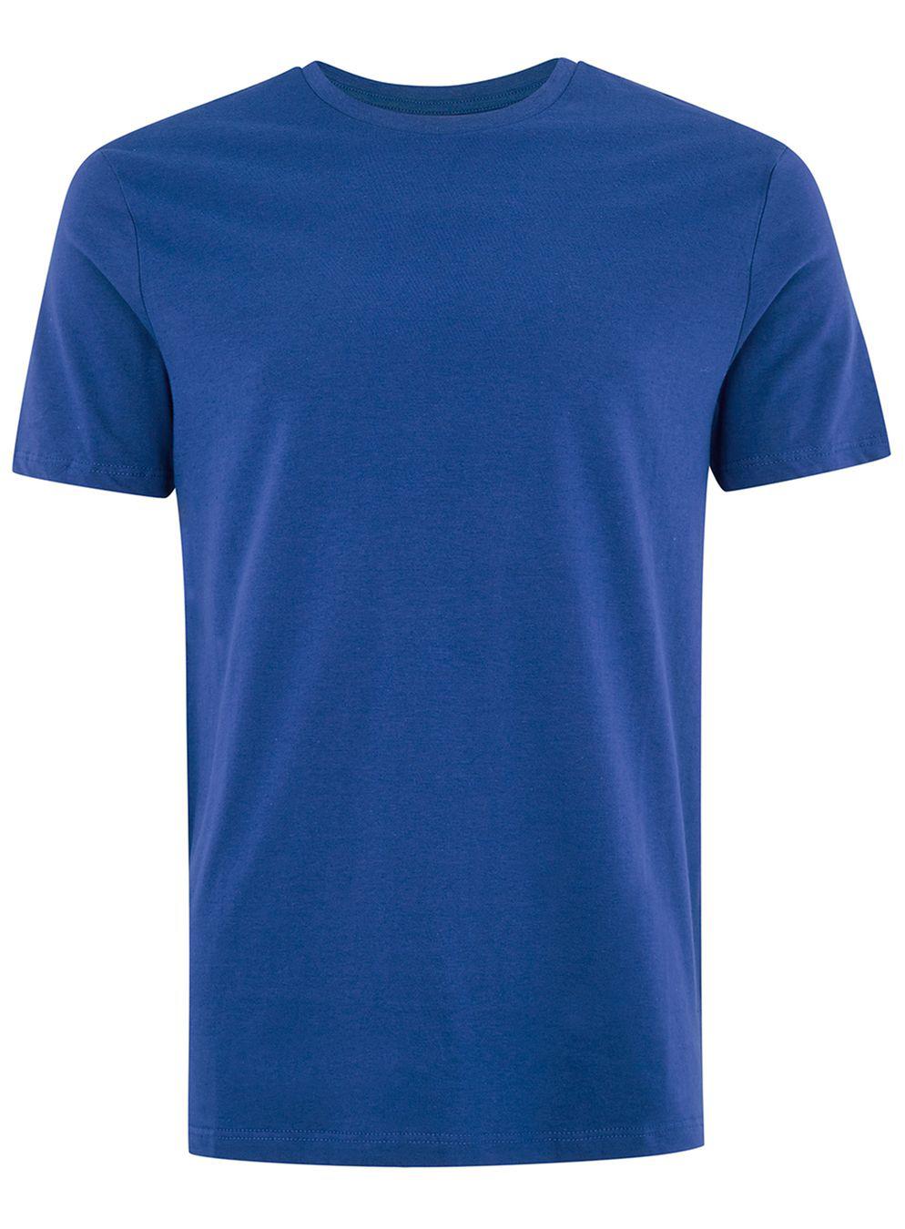 Lyst - Topman Cobalt Blue Slim T-shirt in Blue for Men