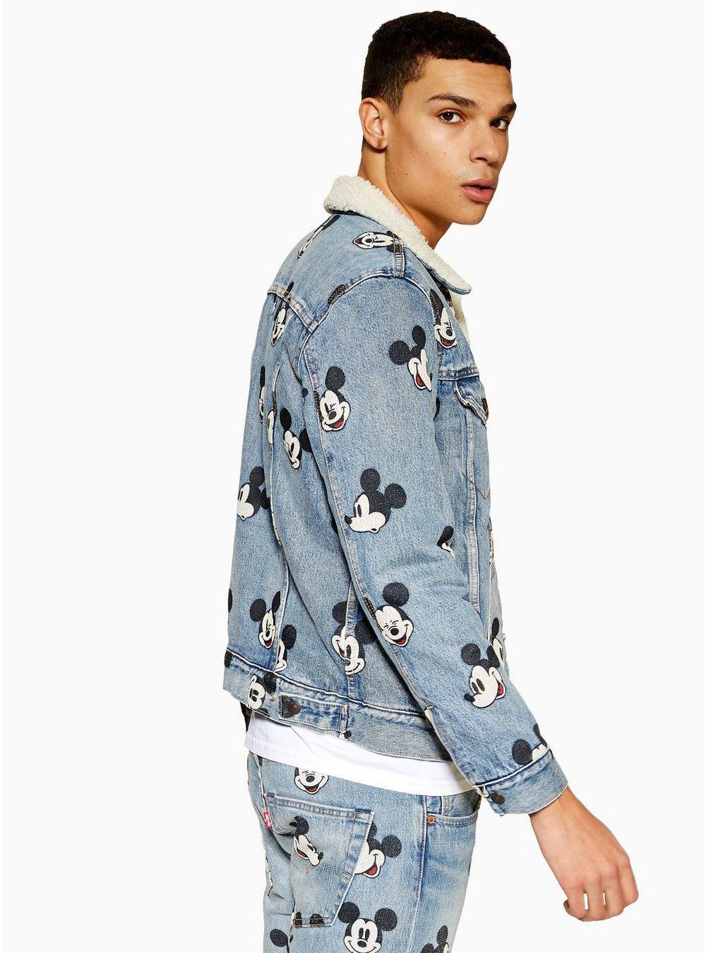 levi's mickey mouse sherpa