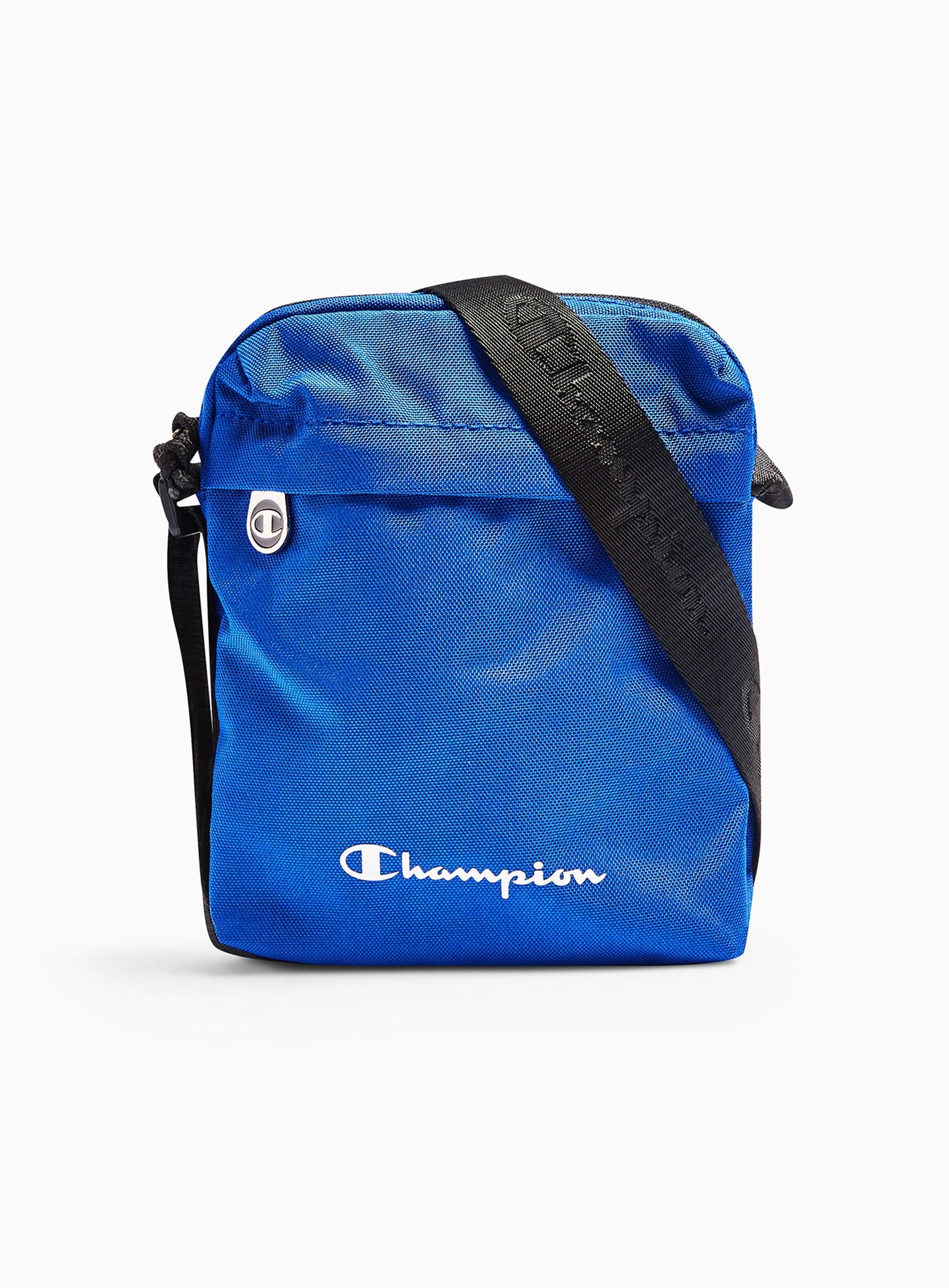 blue pouch bag