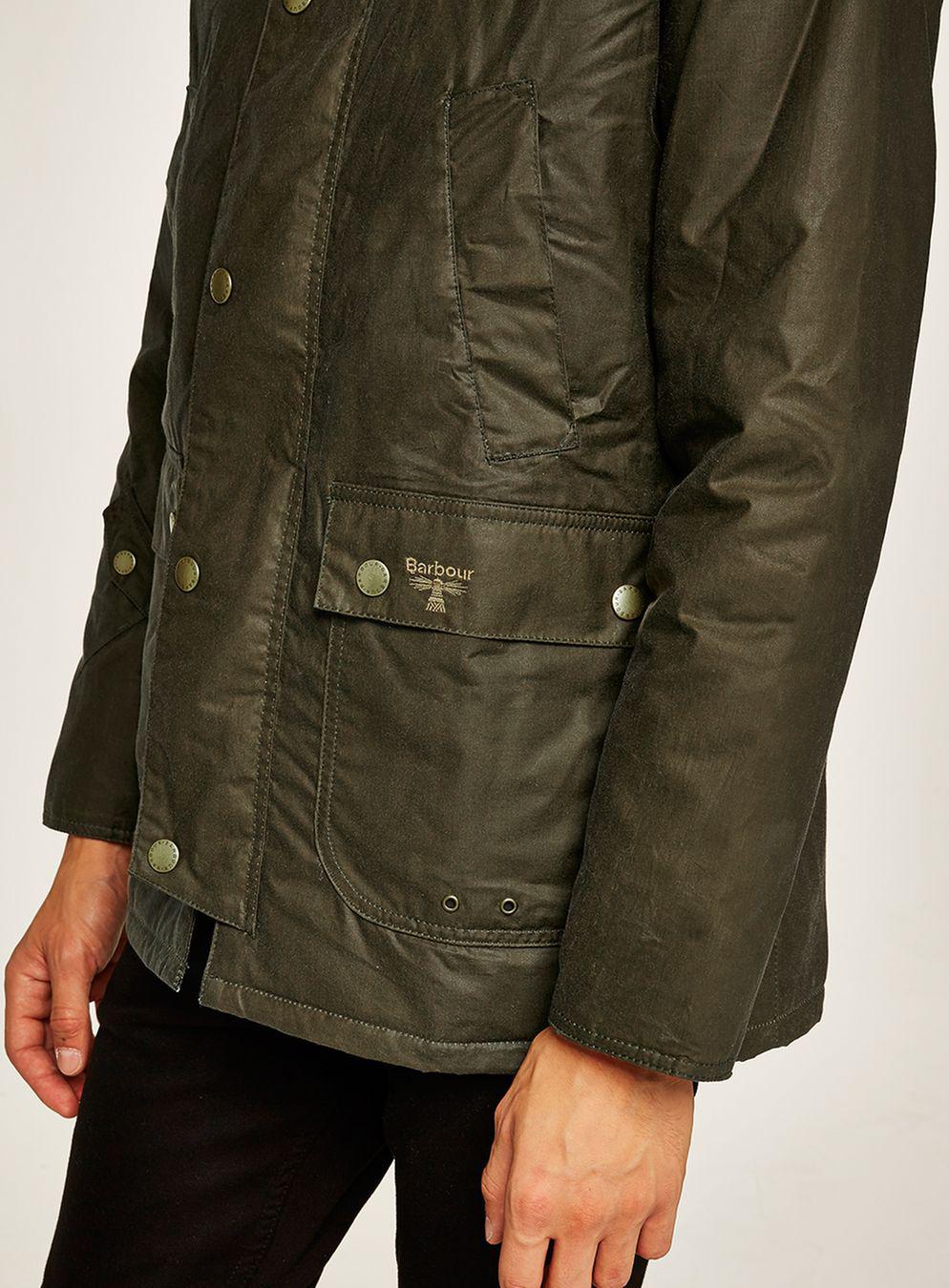 topman barbour jacket