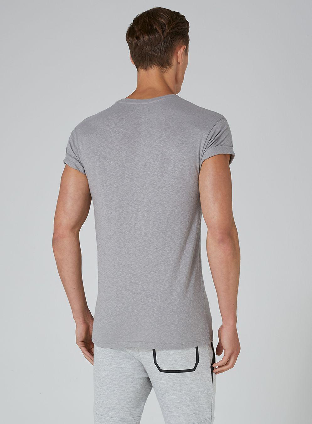 topman grey t shirt