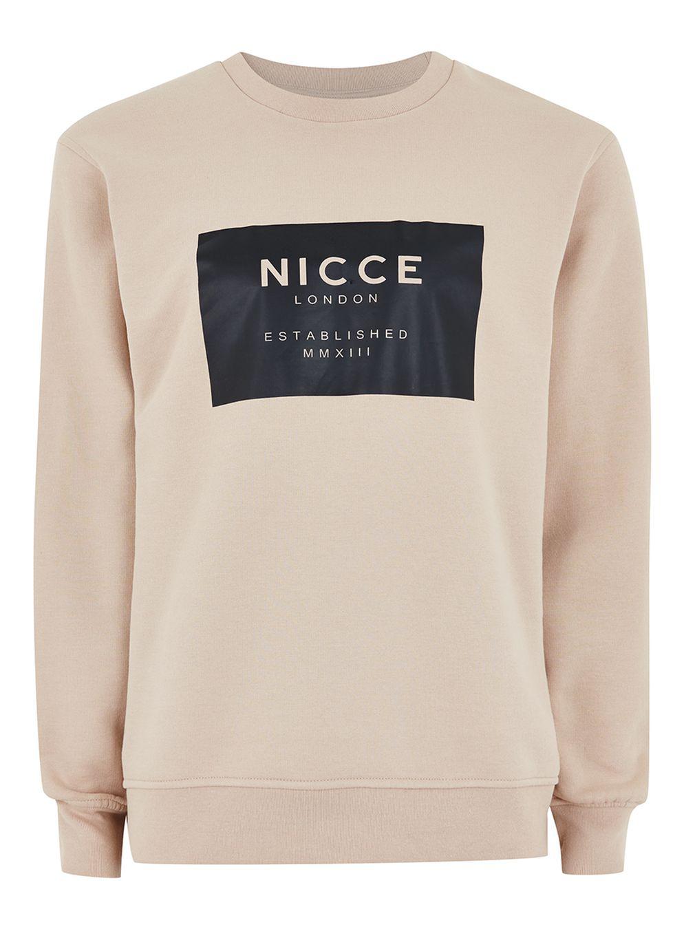 nicce crew neck jumper