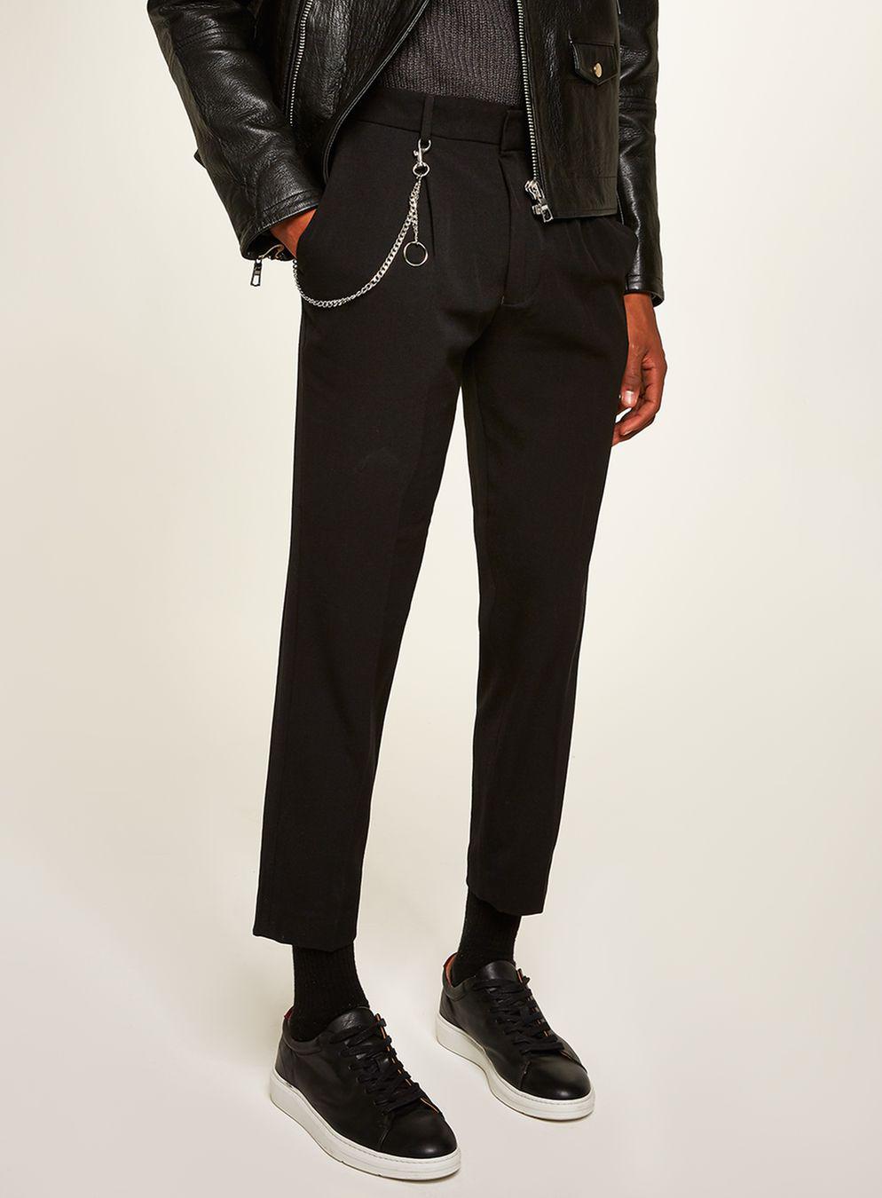 topman tapered trousers
