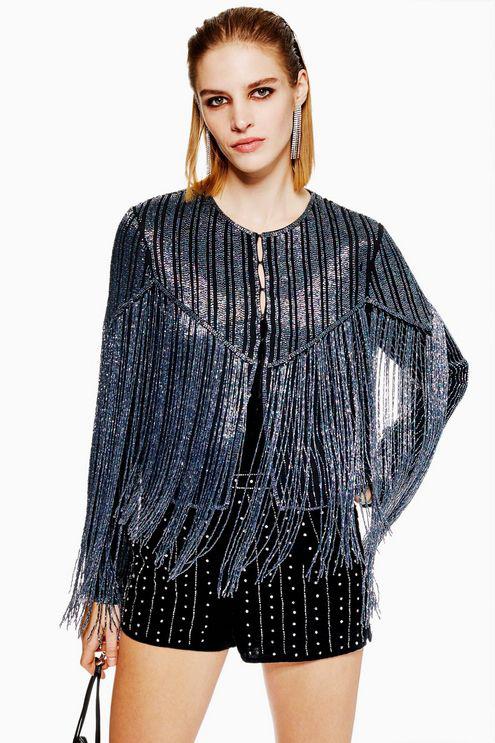 topshop beaded jacket
