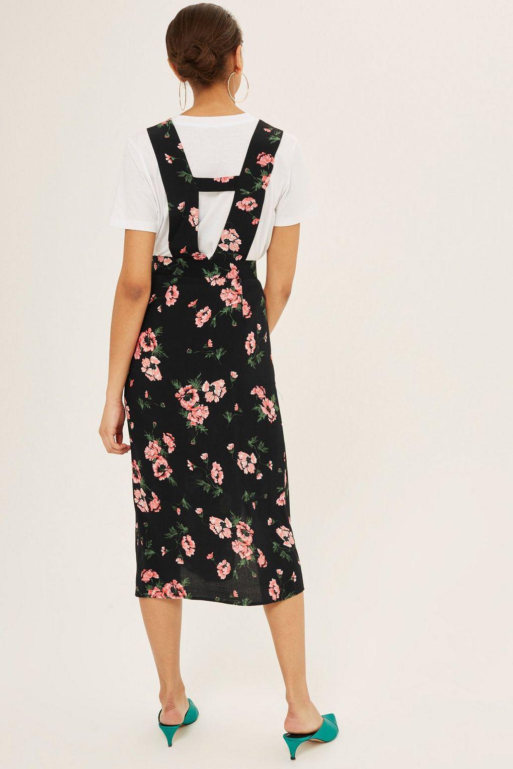 floral pinafore
