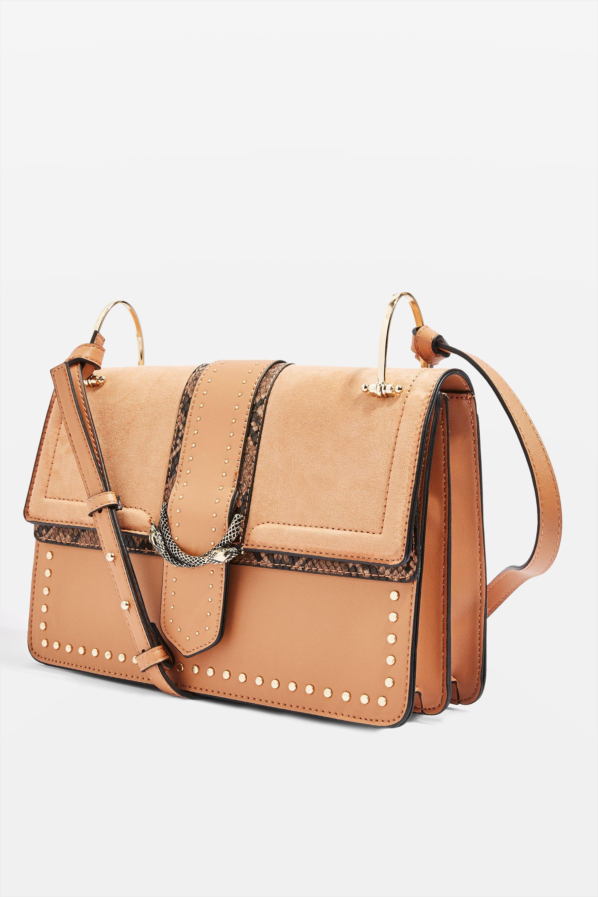 suri snake design hobo bag