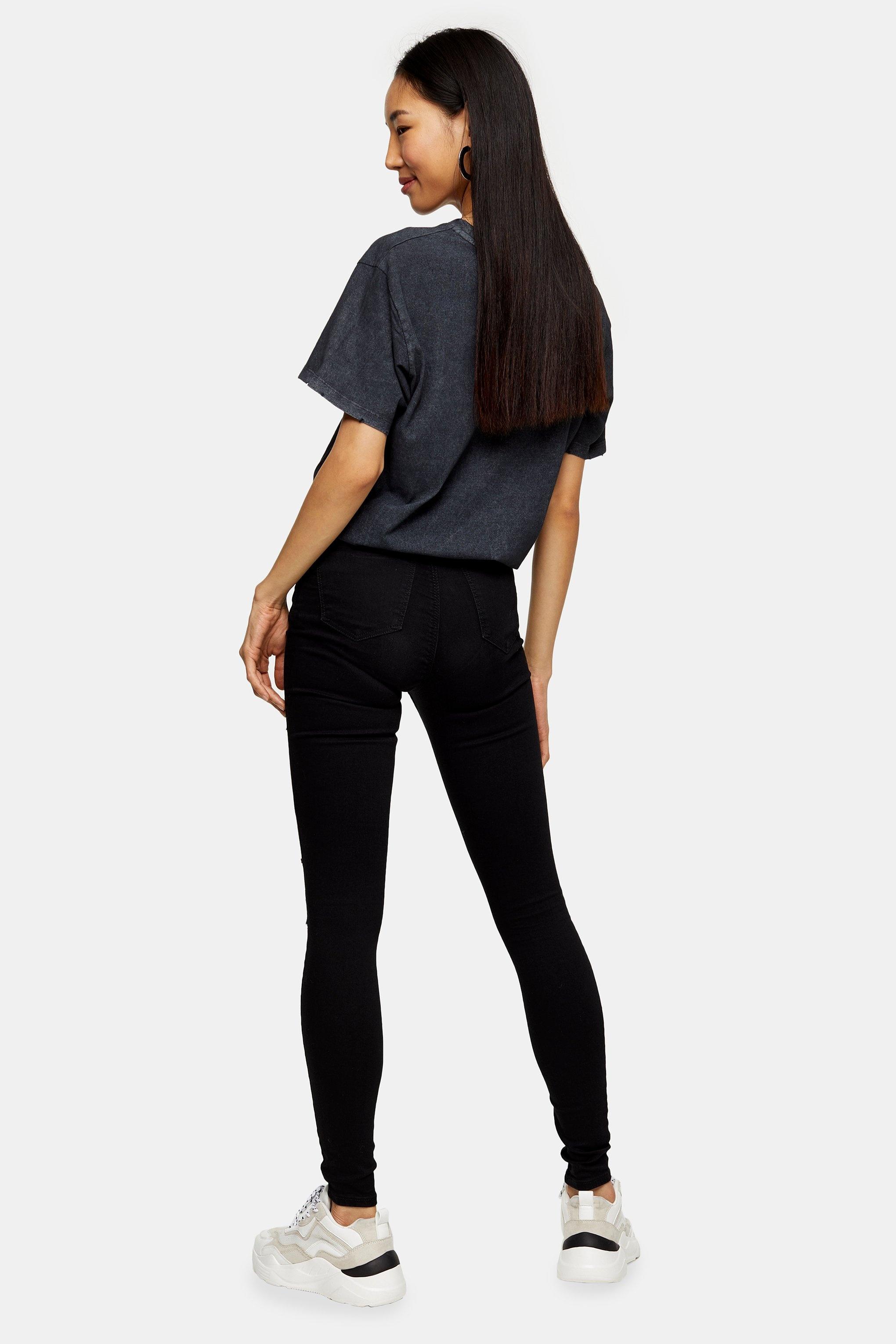 topshop black belt loop joni jeans