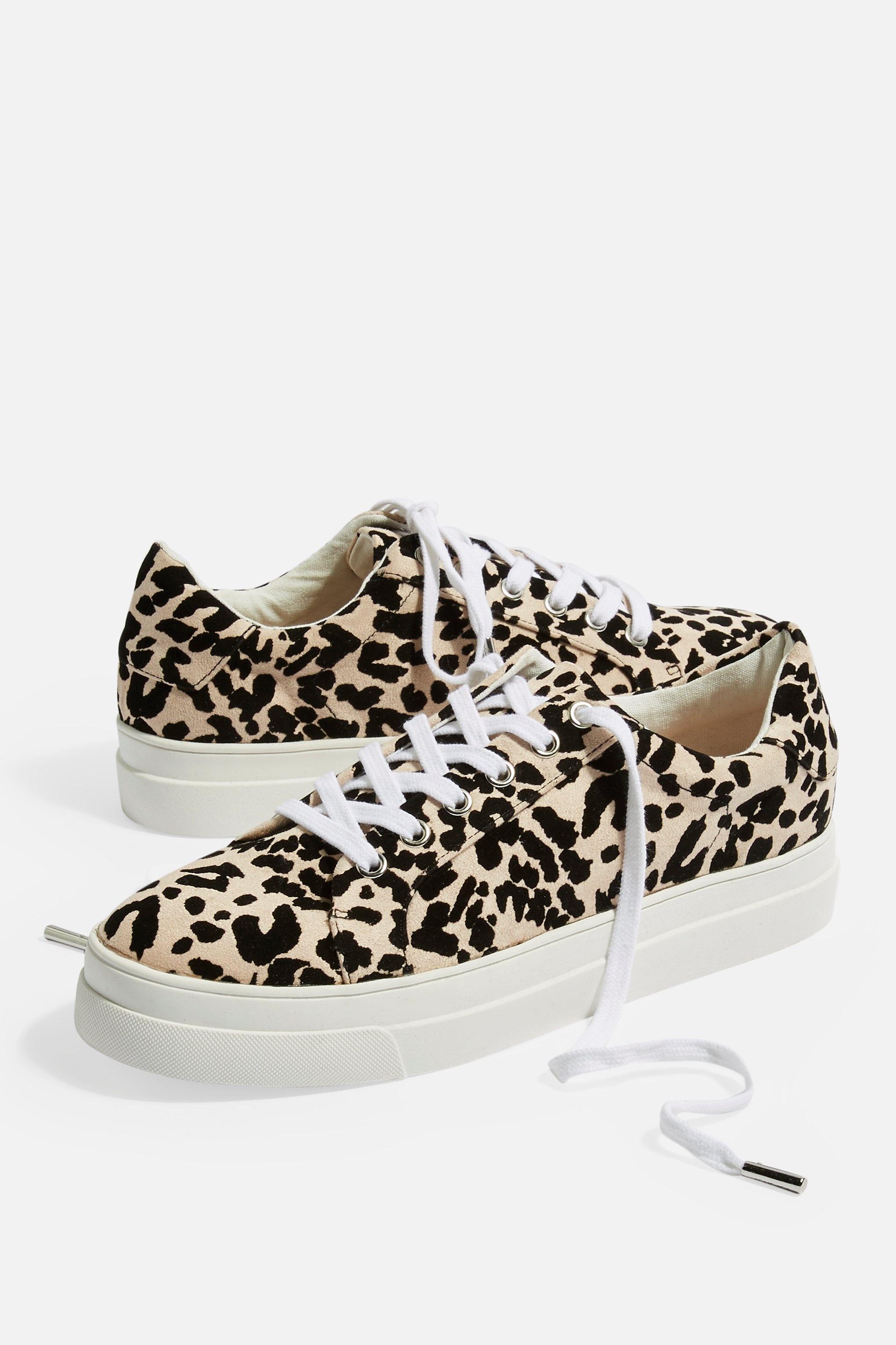 topshop candy lace up trainers