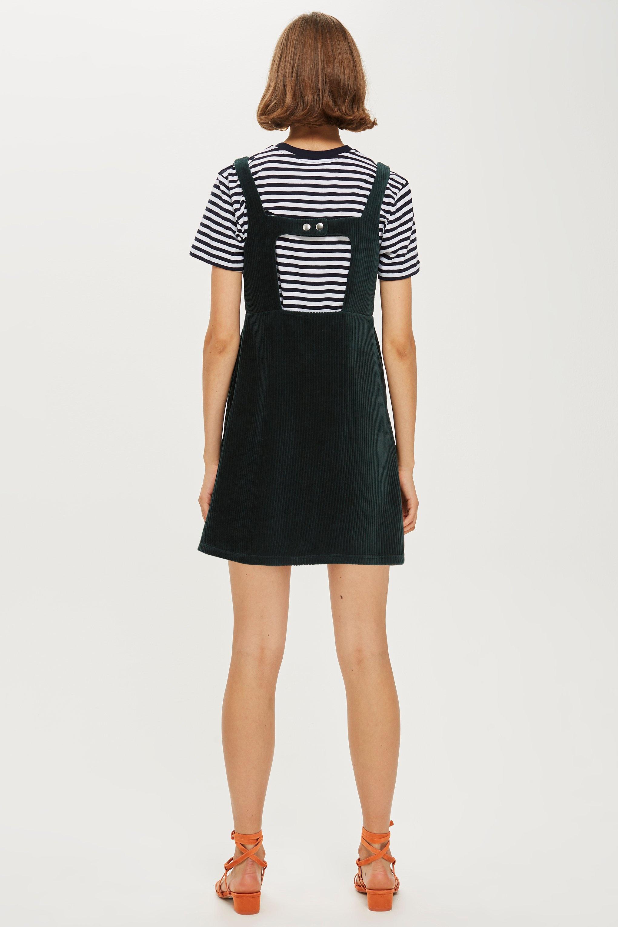 ladies tall pinafore dress