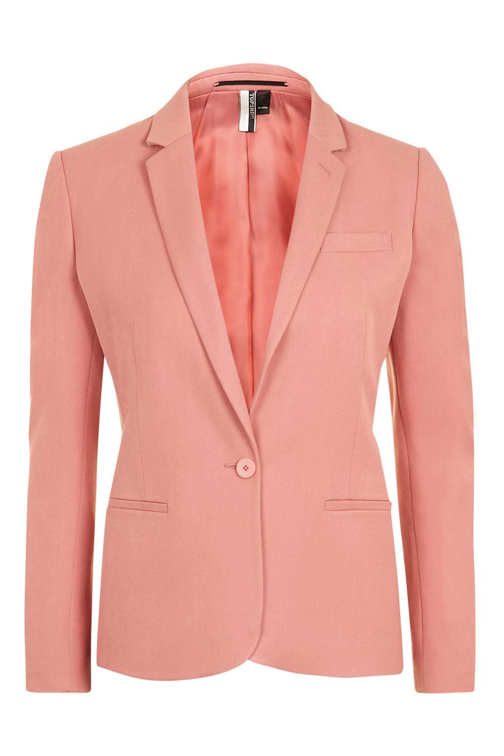 TOPSHOP Suit Jacket in Pink - Lyst