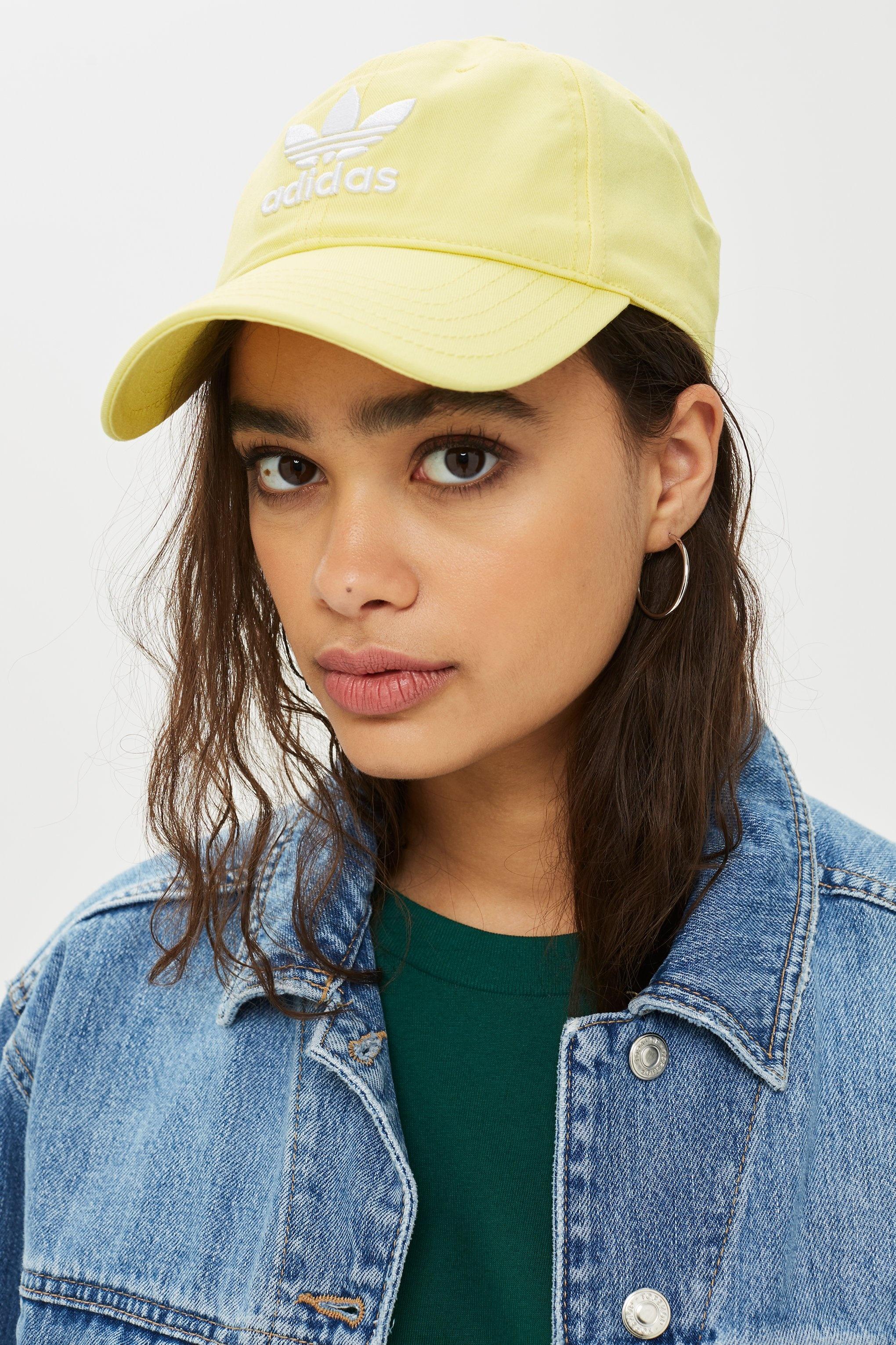 adidas yellow bucket hat