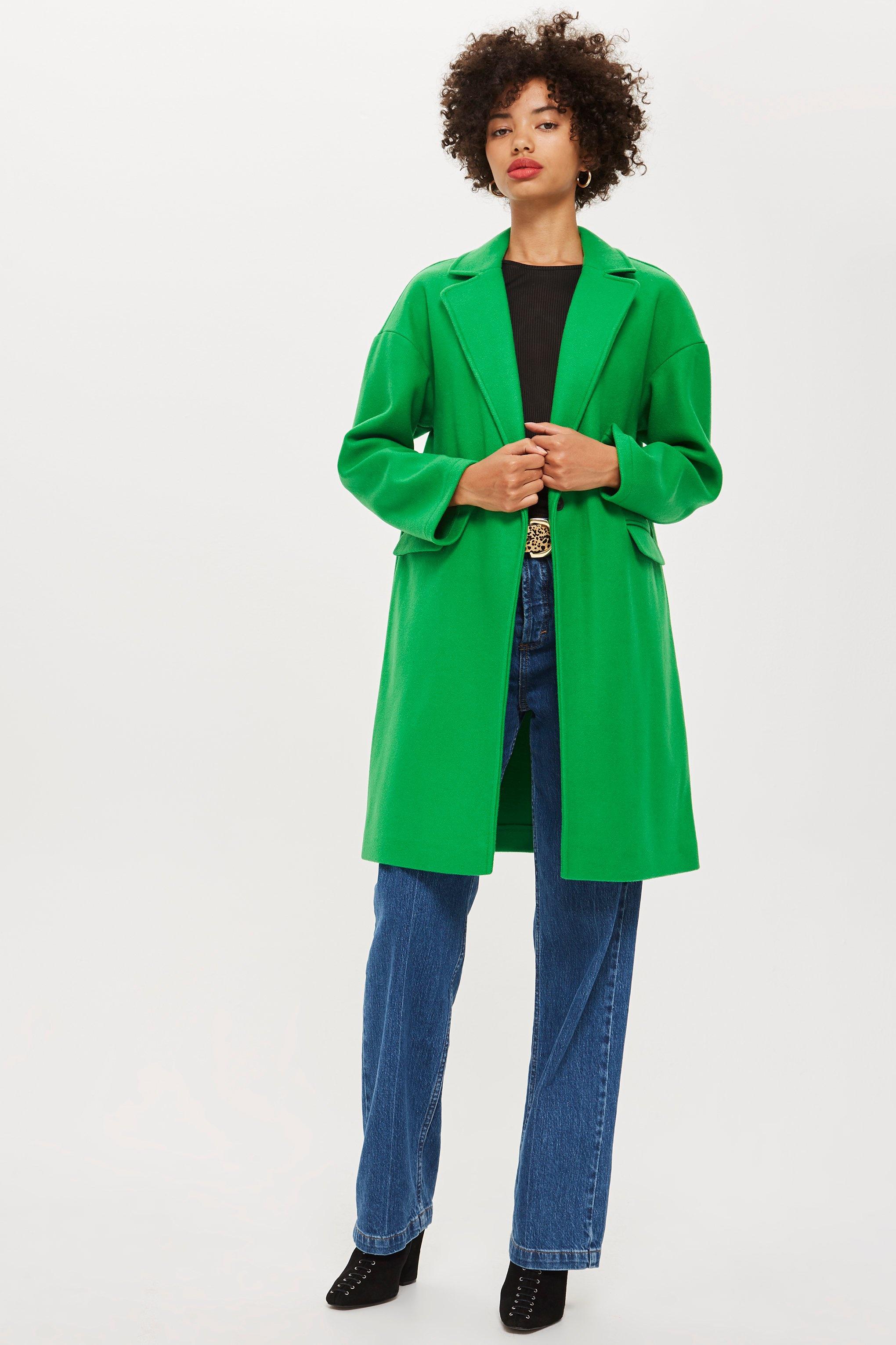 topshop relaxed coat