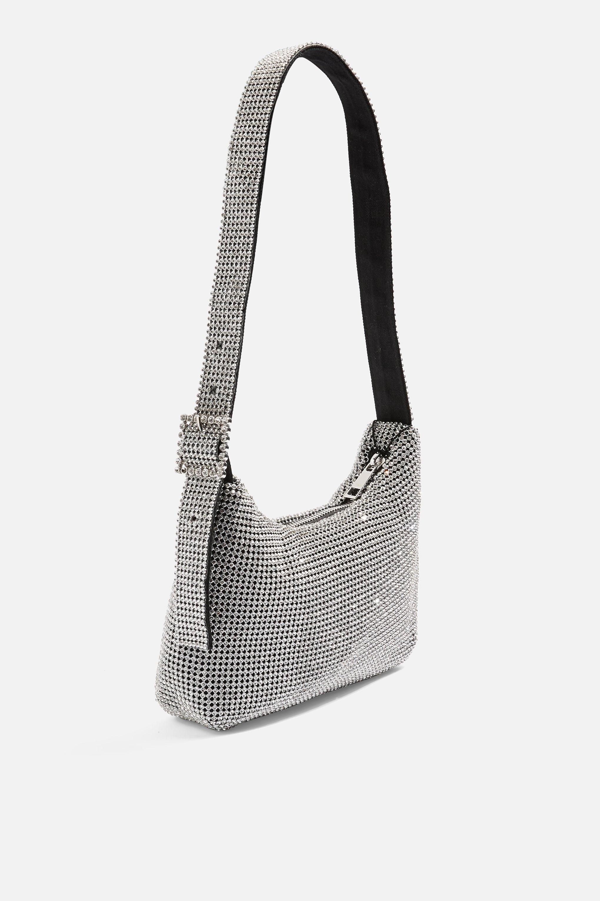silver bag topshop