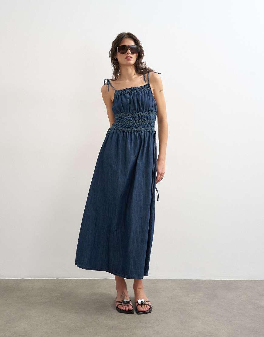 TOPSHOP Denim Dresses for Women