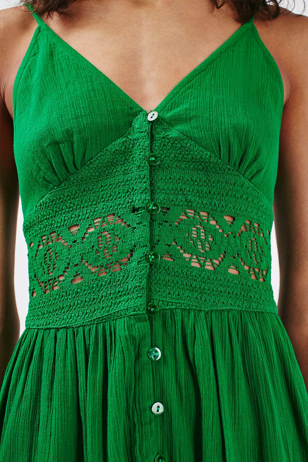 emerald green sundress