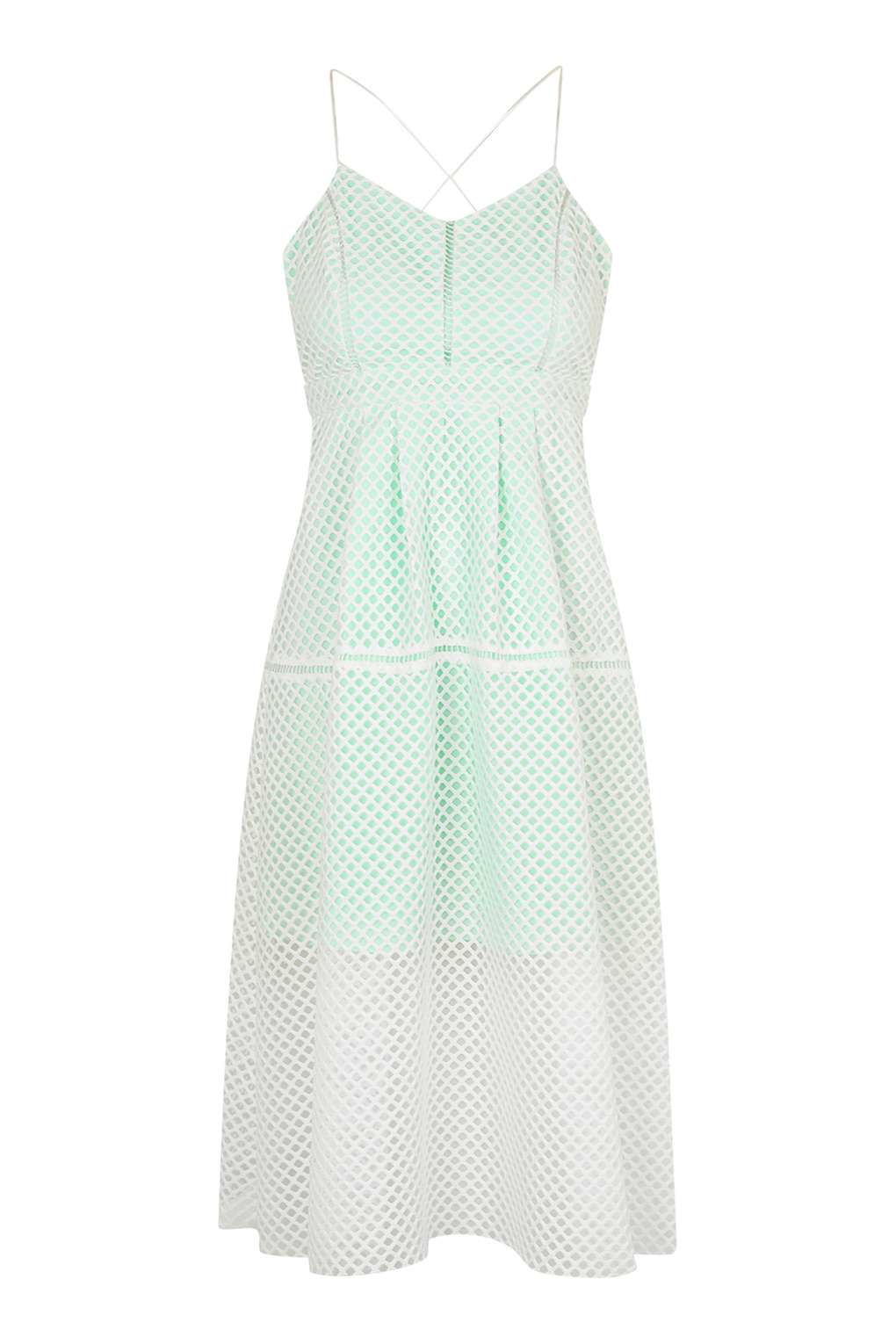 topshop mint dress