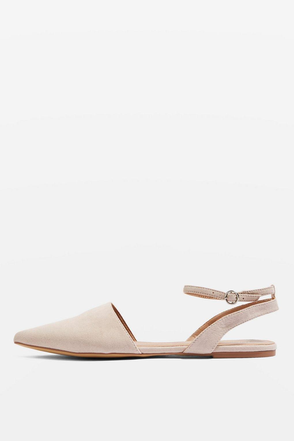 annie two part backless shoes