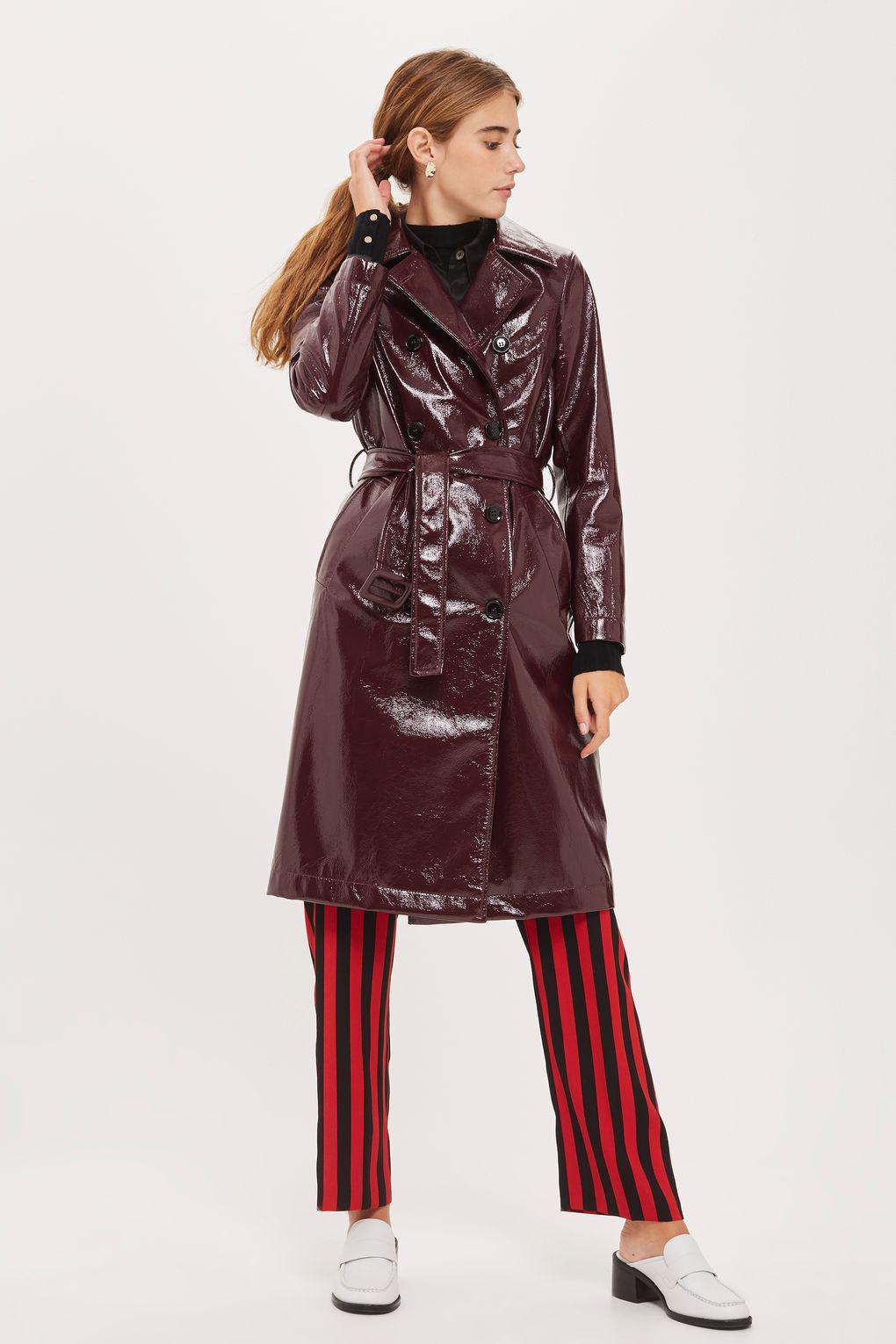 River island vinyl trench coat River island vinyl trench coat