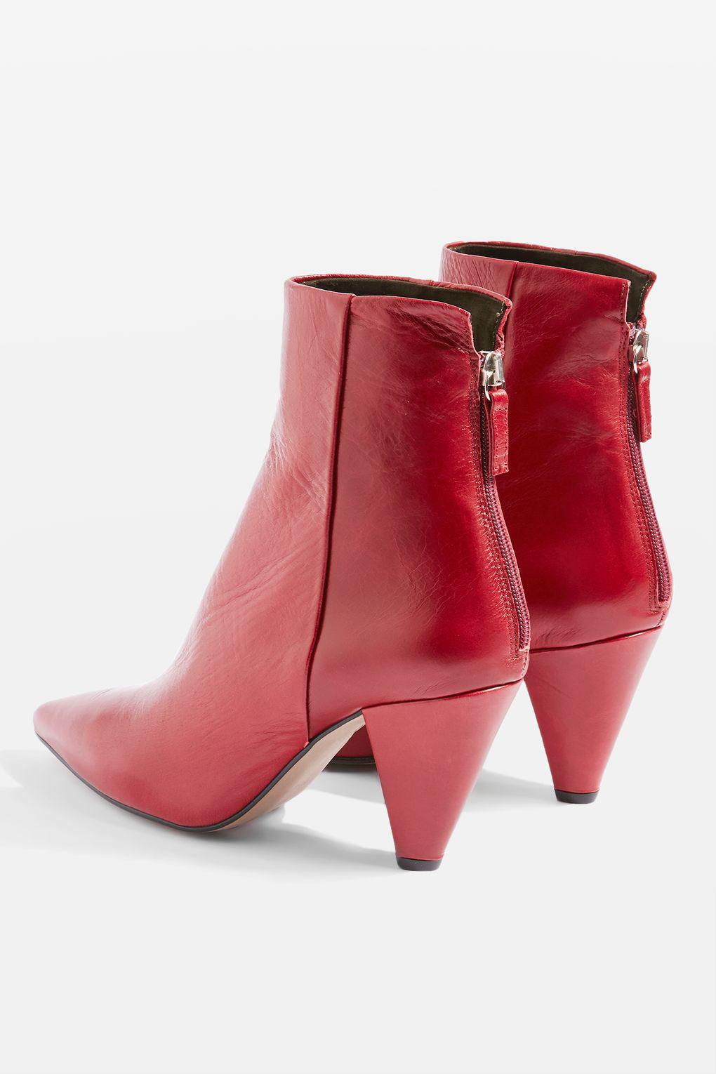topshop pink ankle boots