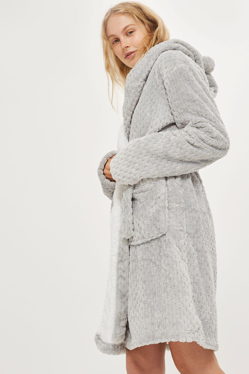 fluffy dressing gown topshop