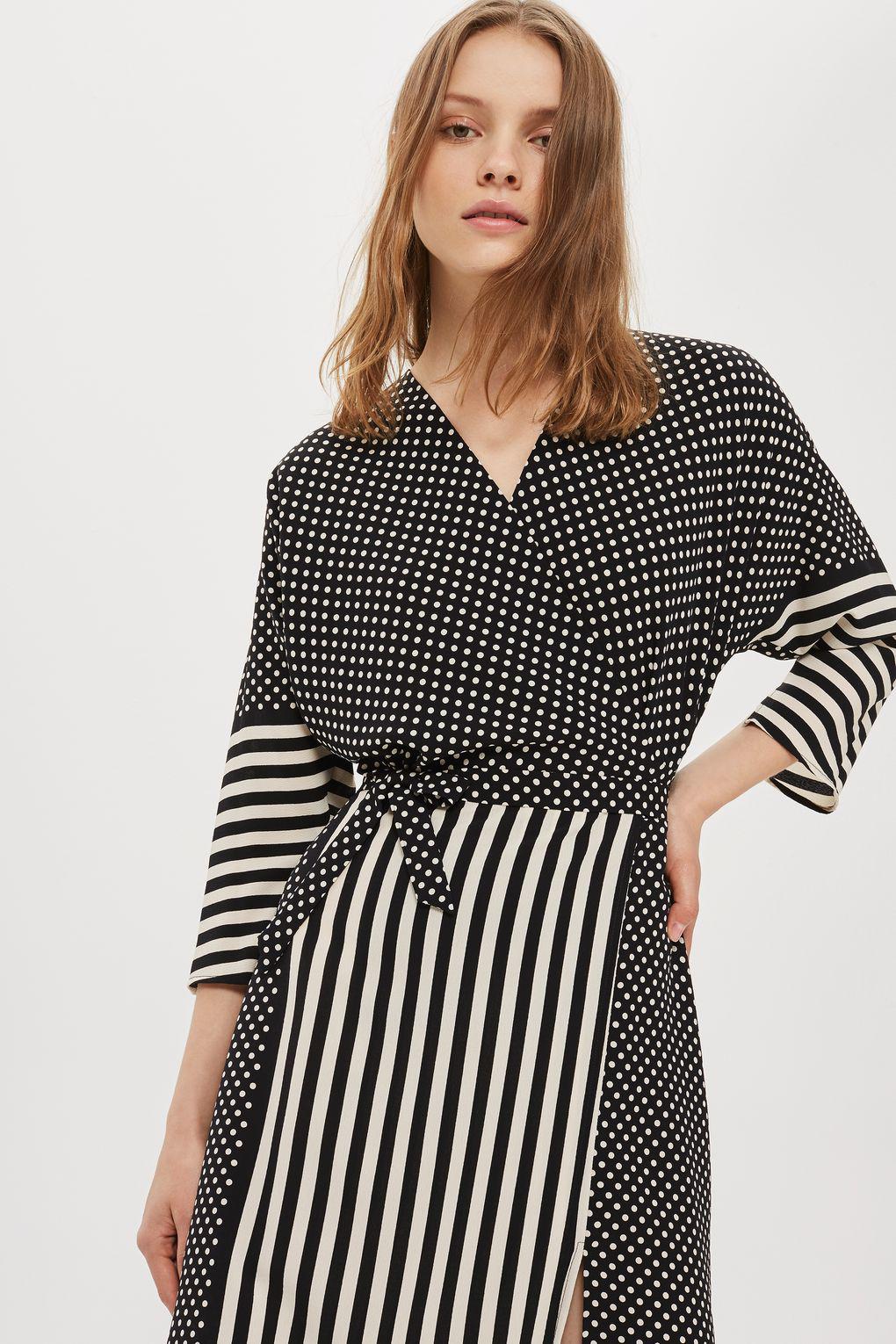 mid wrap dress