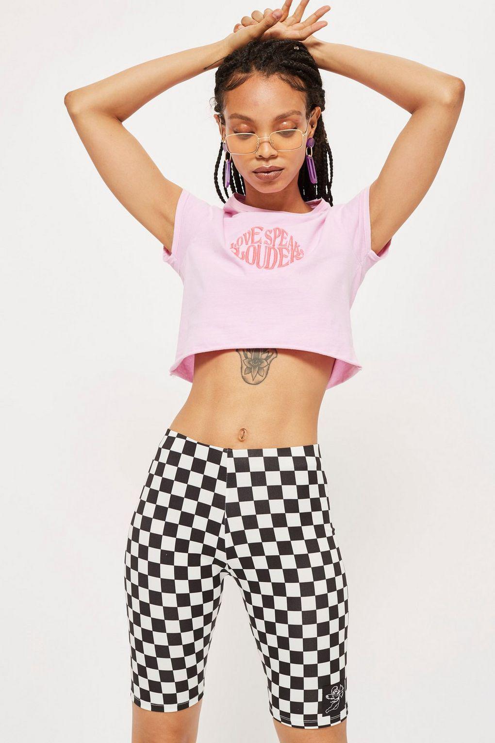 checkerboard cycle shorts