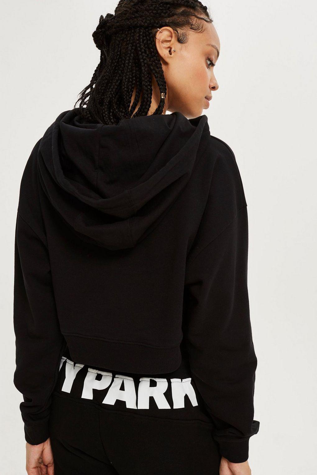 ivy park holographic hoodie
