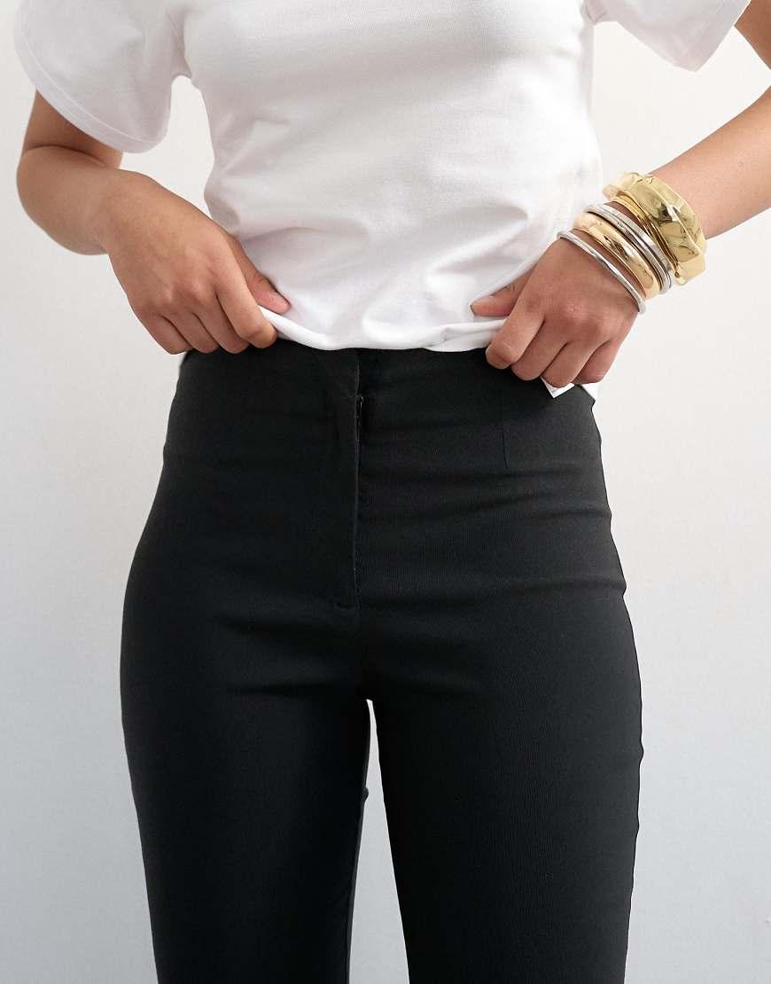 topshop black cigarette trousers TOPSHOP Cigarette Pants for Women