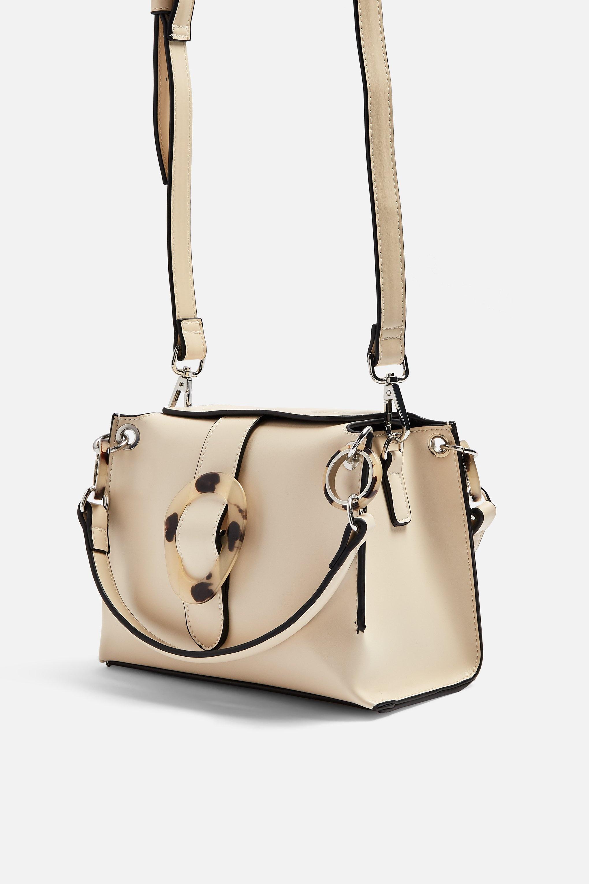 topshop cream bag