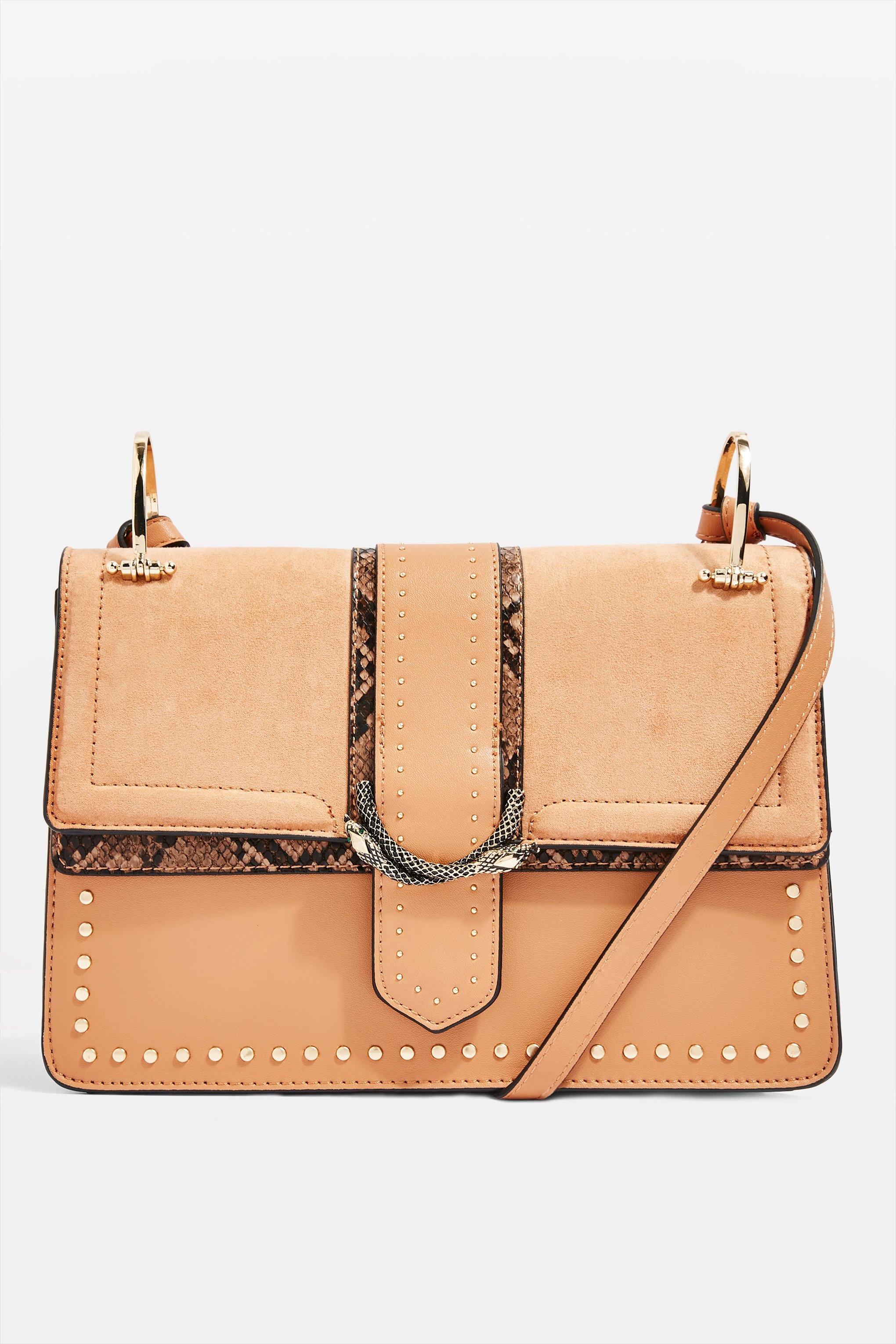 topshop suri snake bag