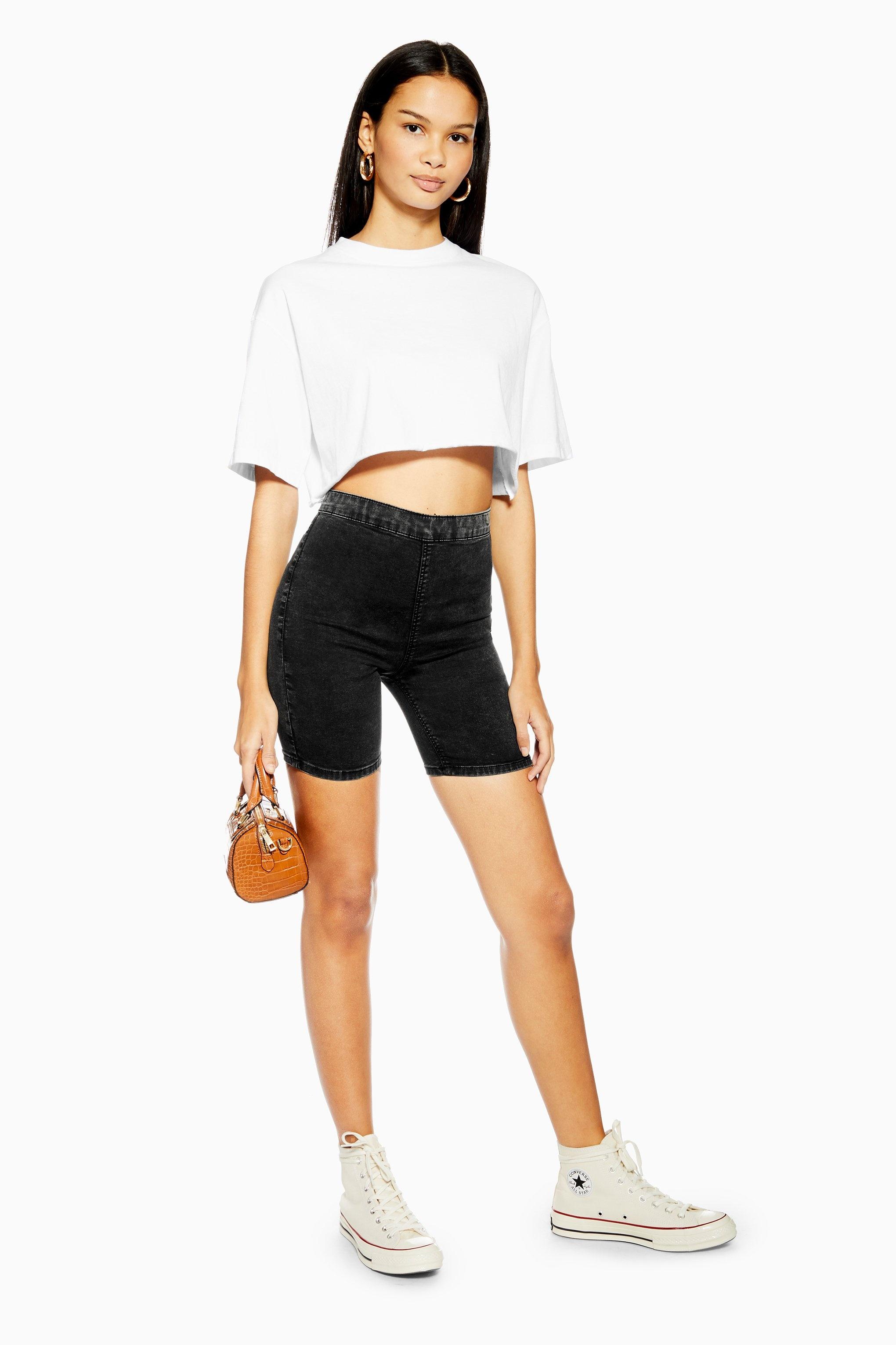 biker shorts topshop