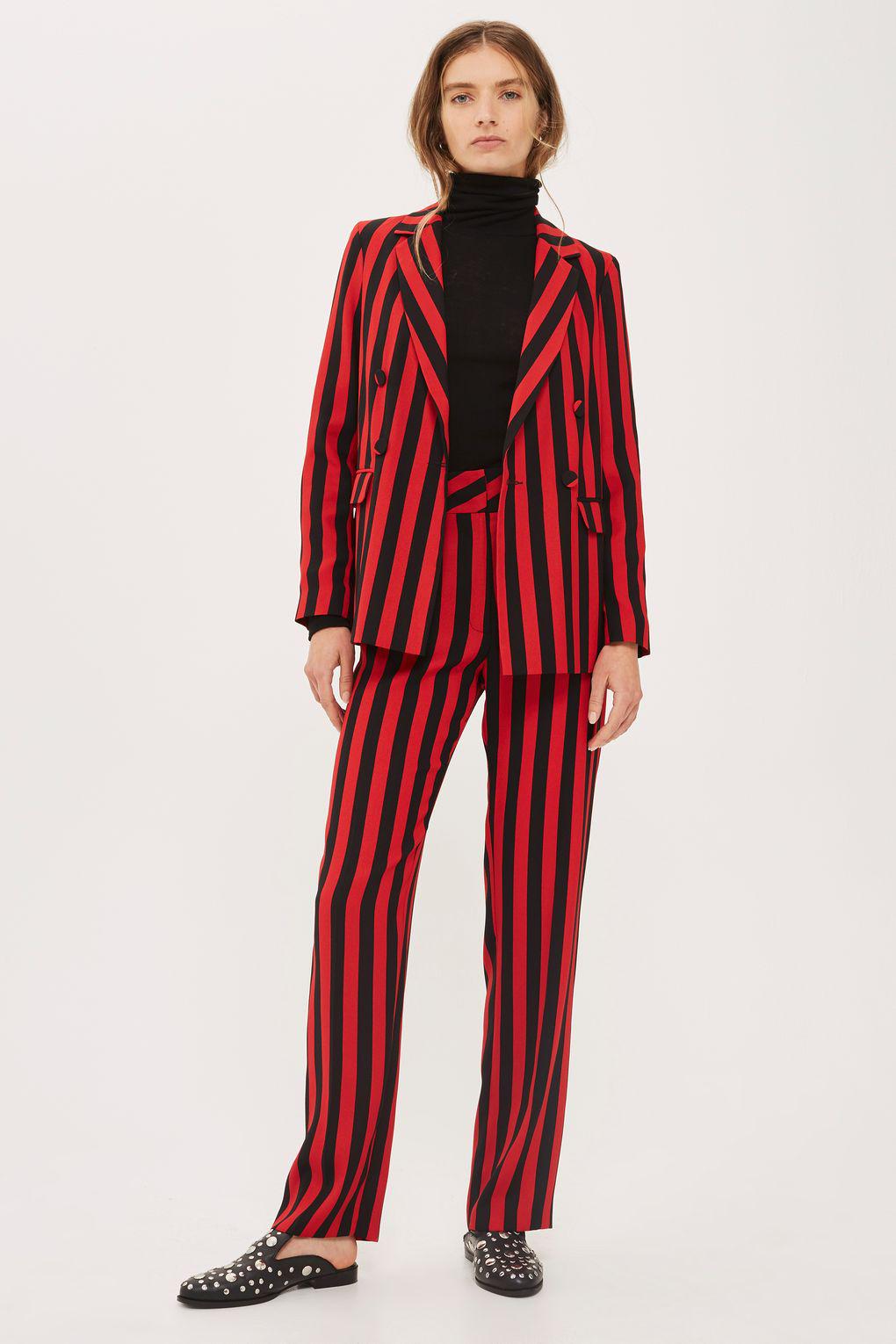 red suit topshop