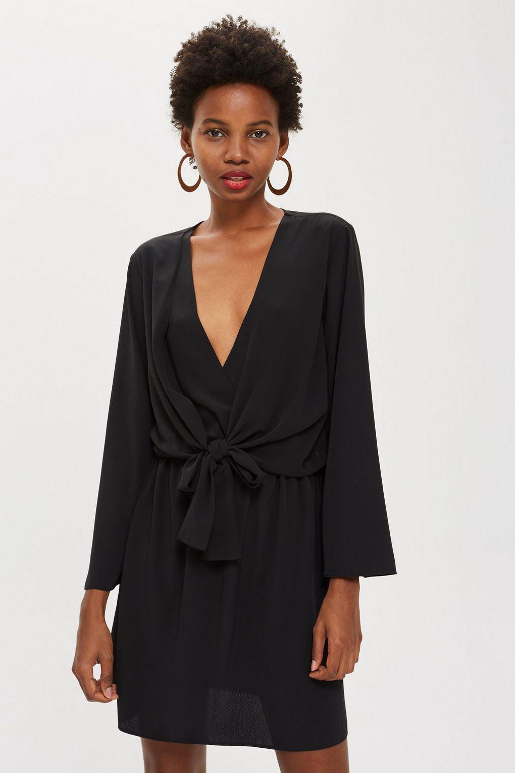 topshop knot dress