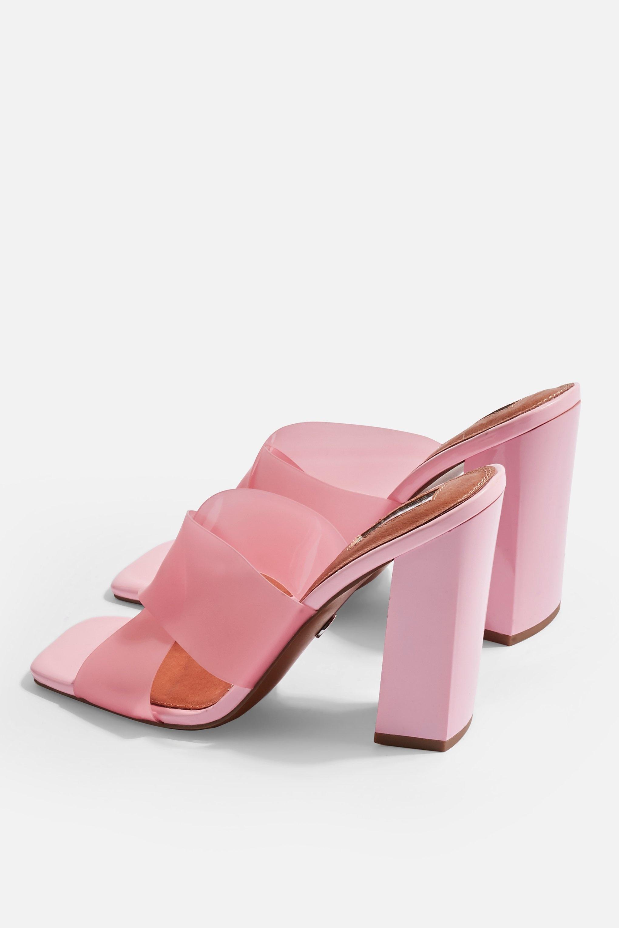 topshop pink shoes