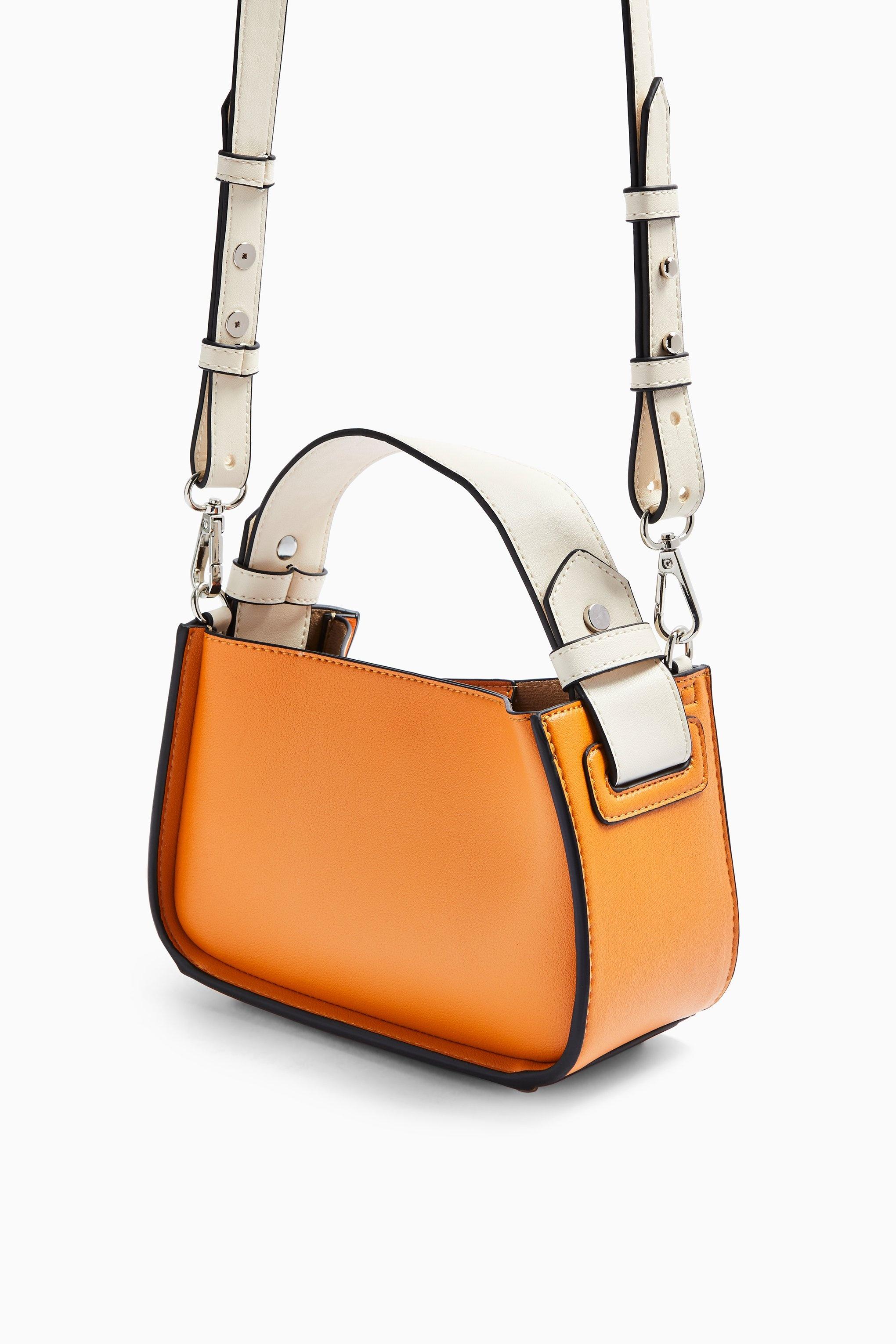 orange bag topshop