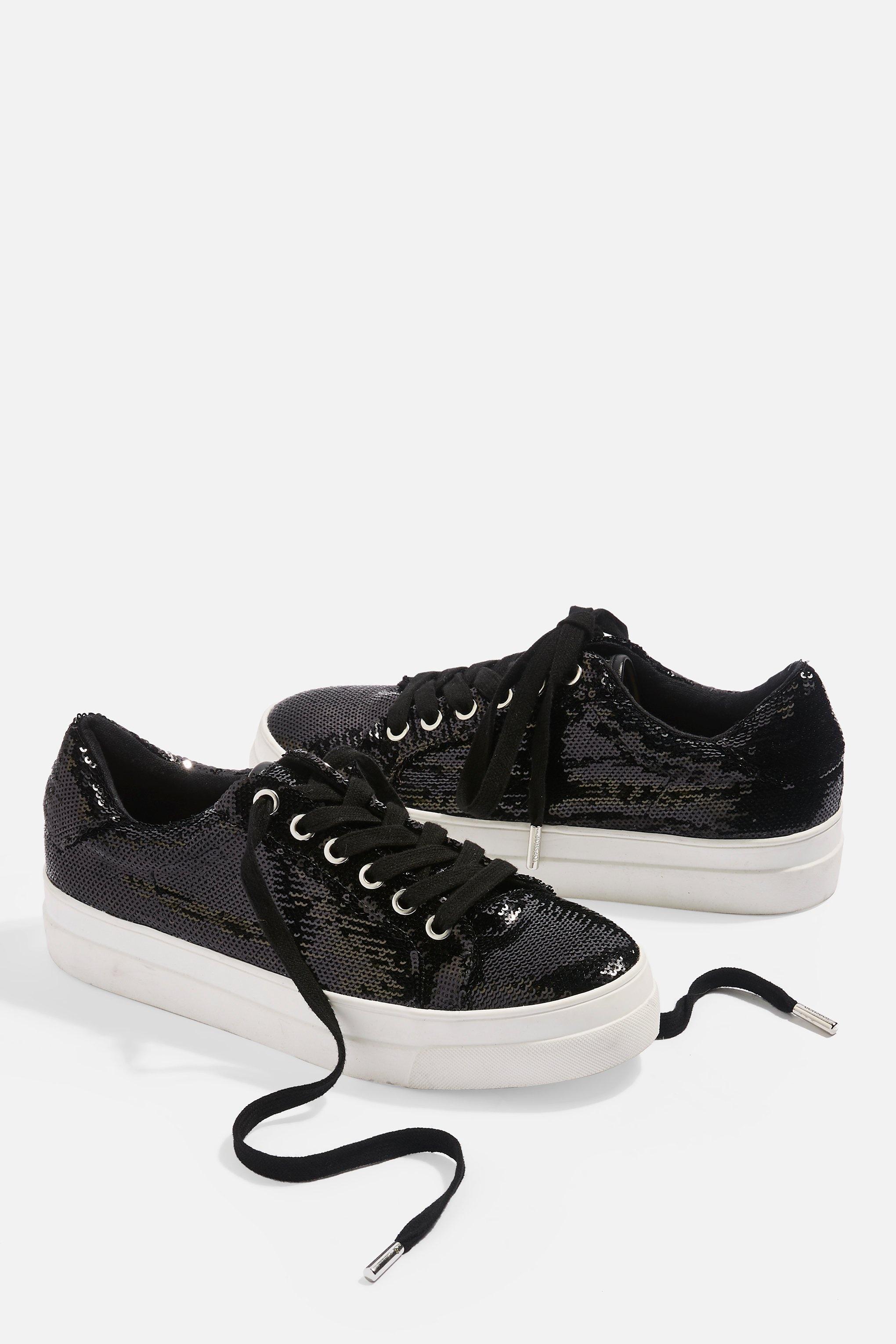 candy lace up trainers