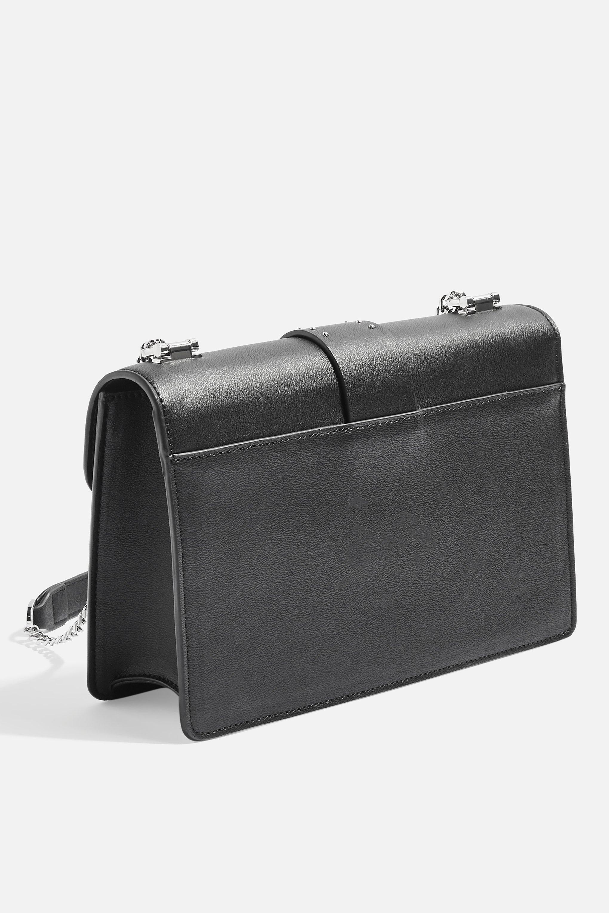 topshop beth studded shoulder bag