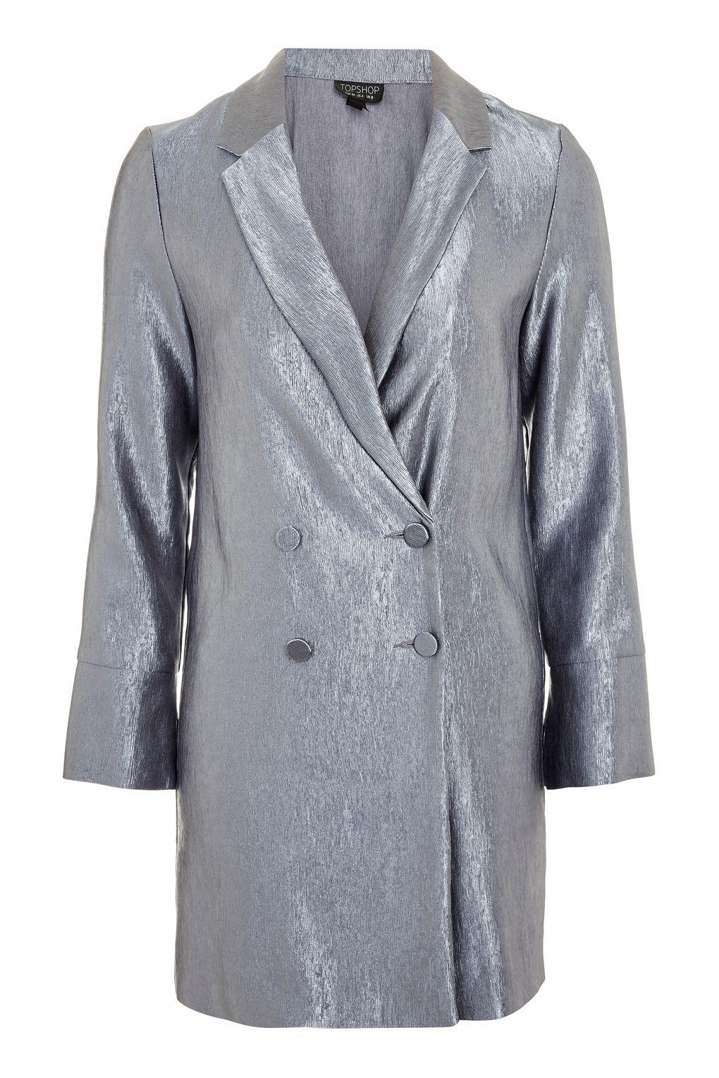blazer dress metallic