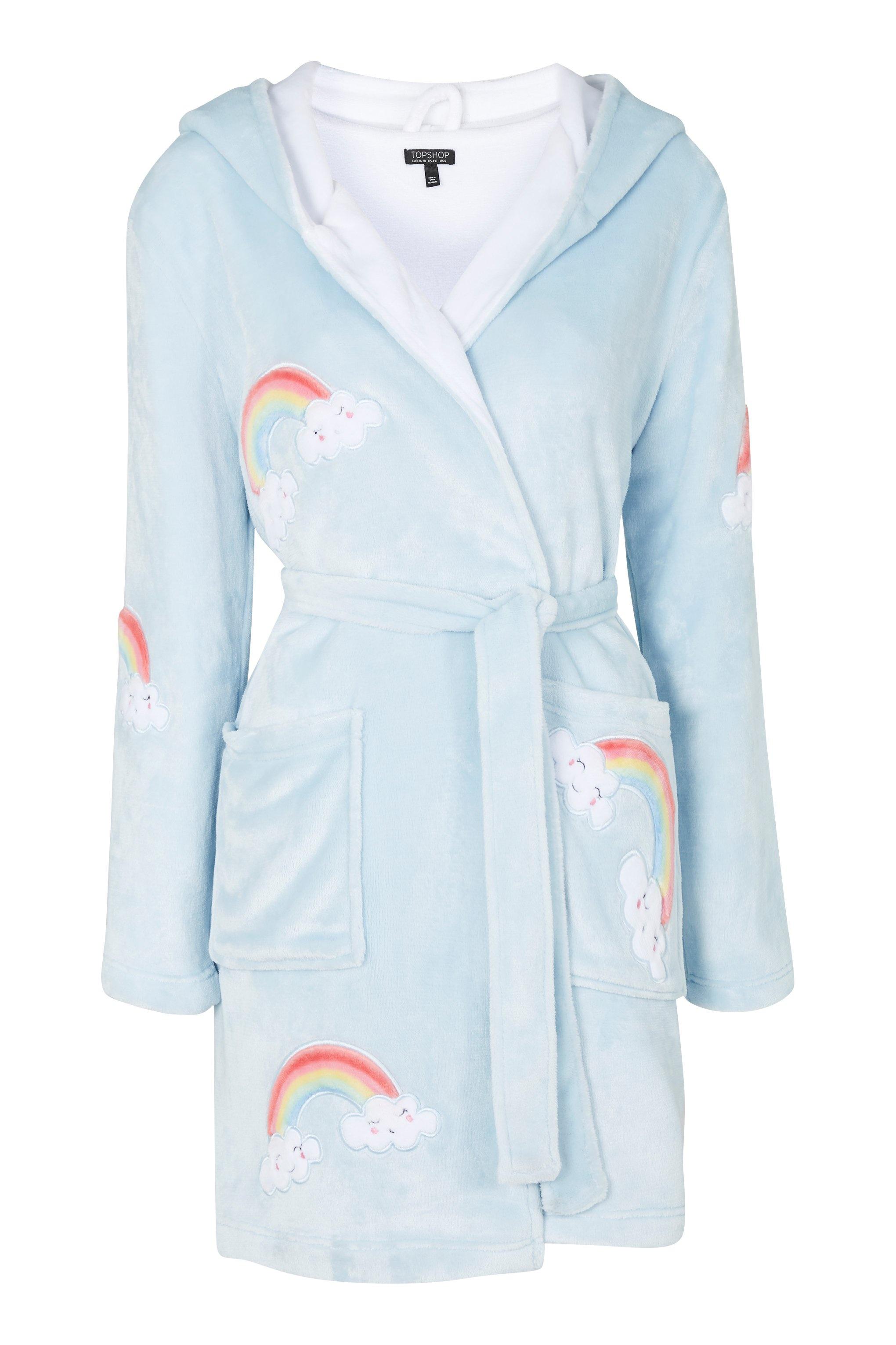 topshop rainbow dressing gown
