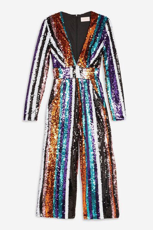 club l sequin jumpsuit