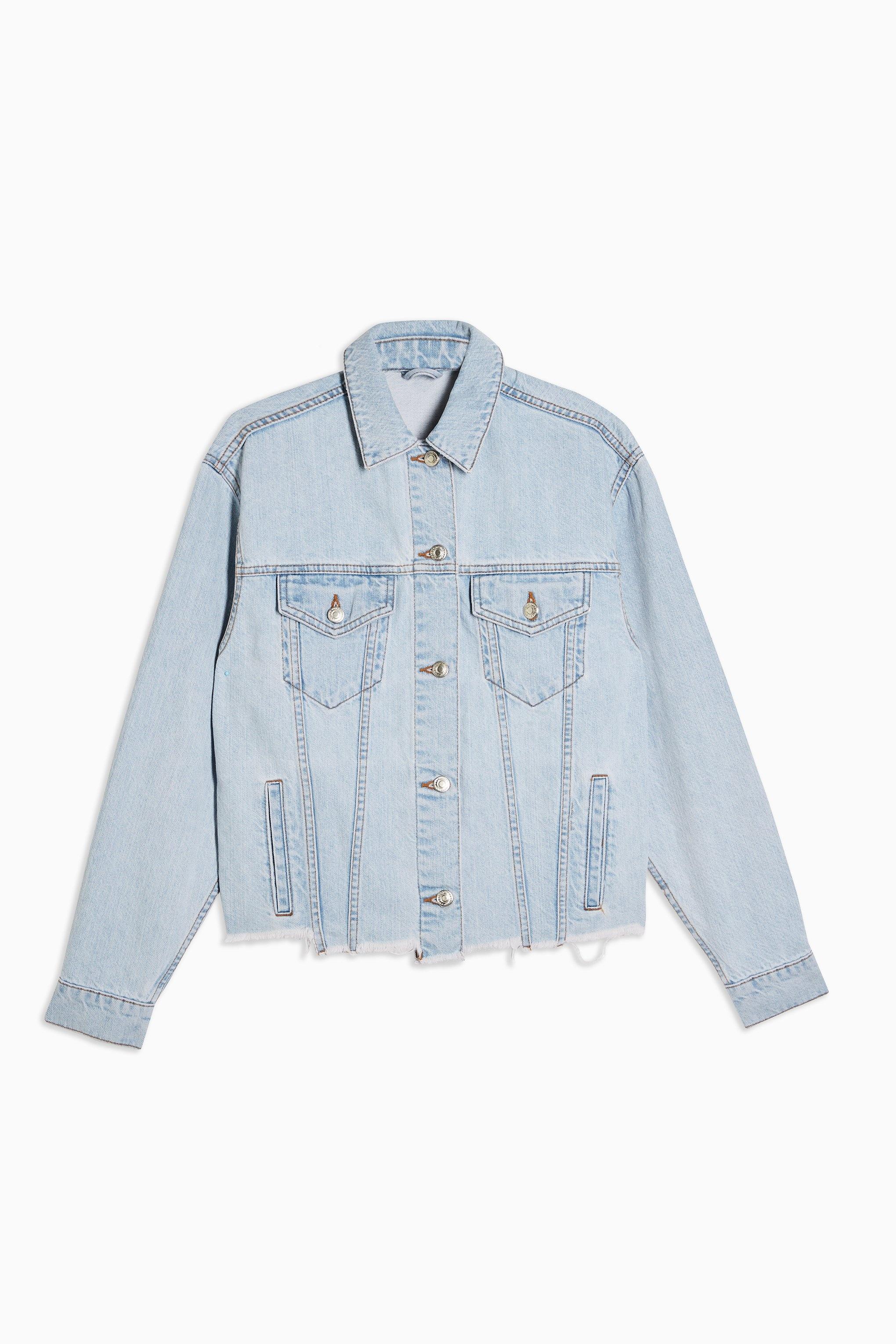 topshop diamante denim jacket