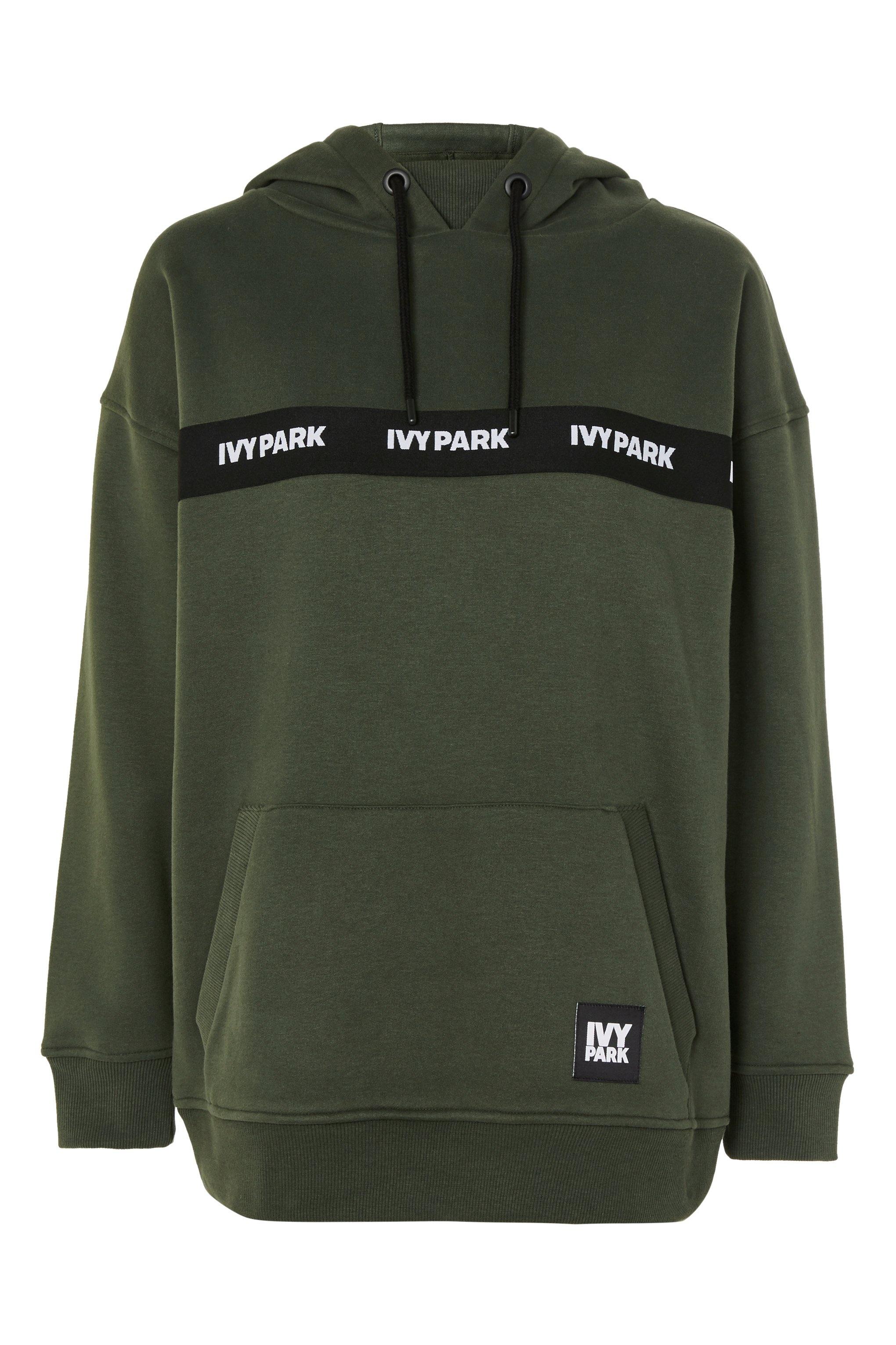 ivy park green hoodie