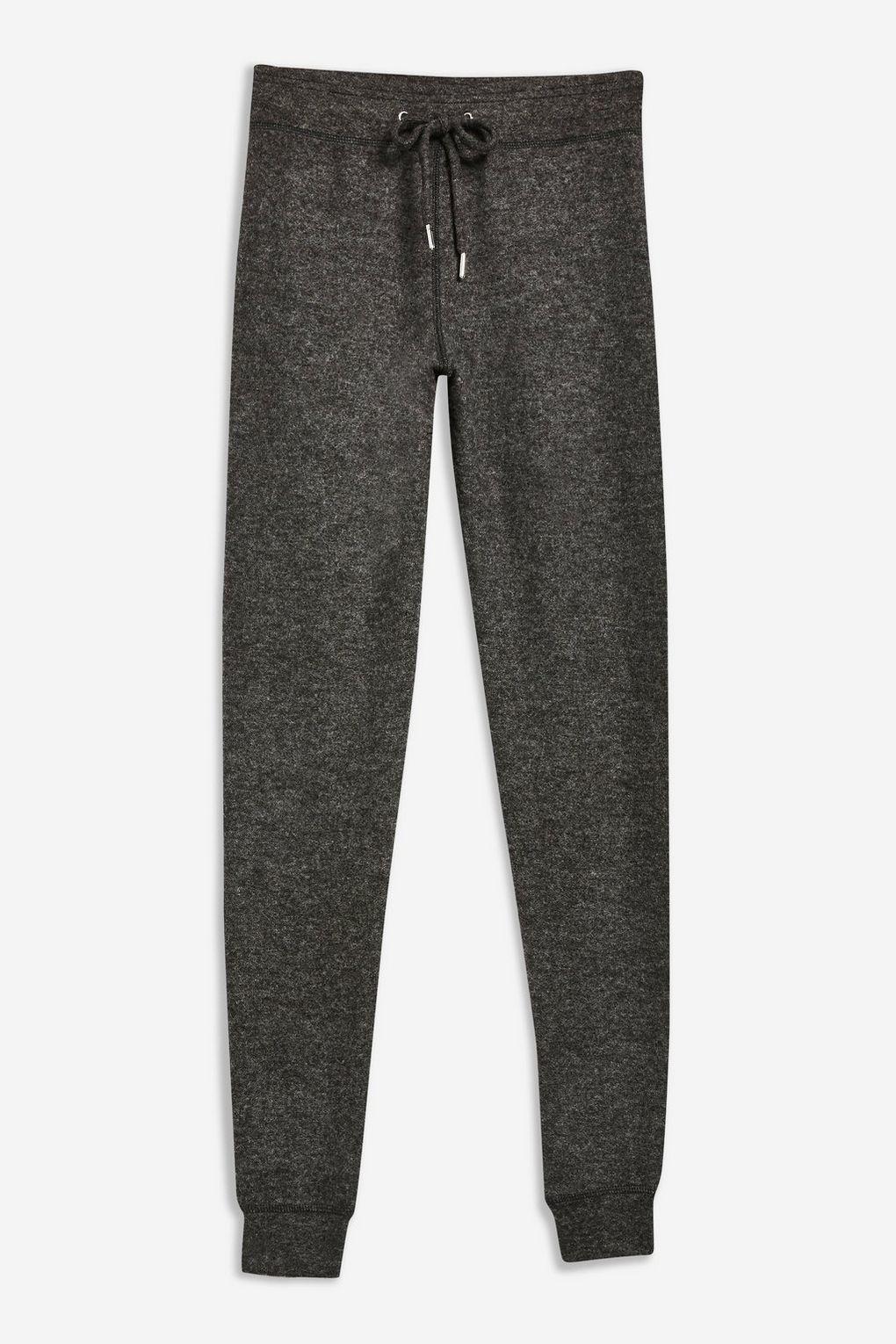 brushed skinny joggers